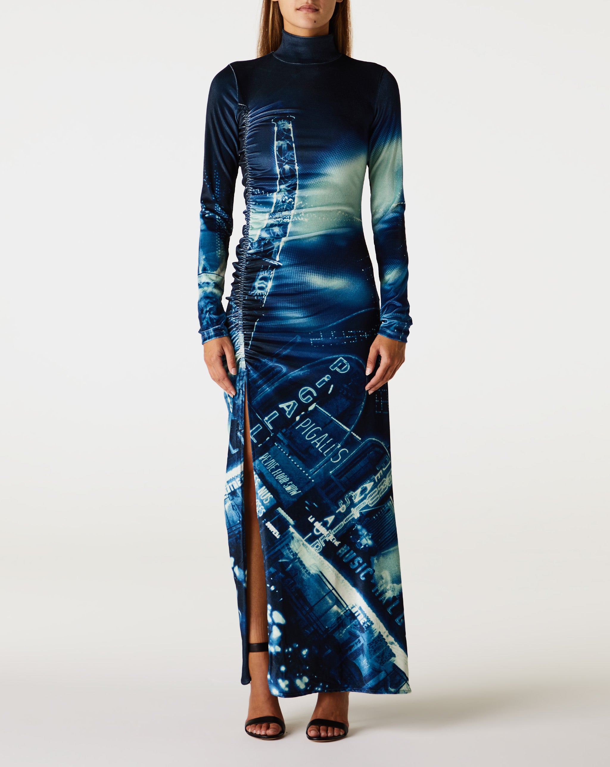 Velvet Long Dress "Pigalle"