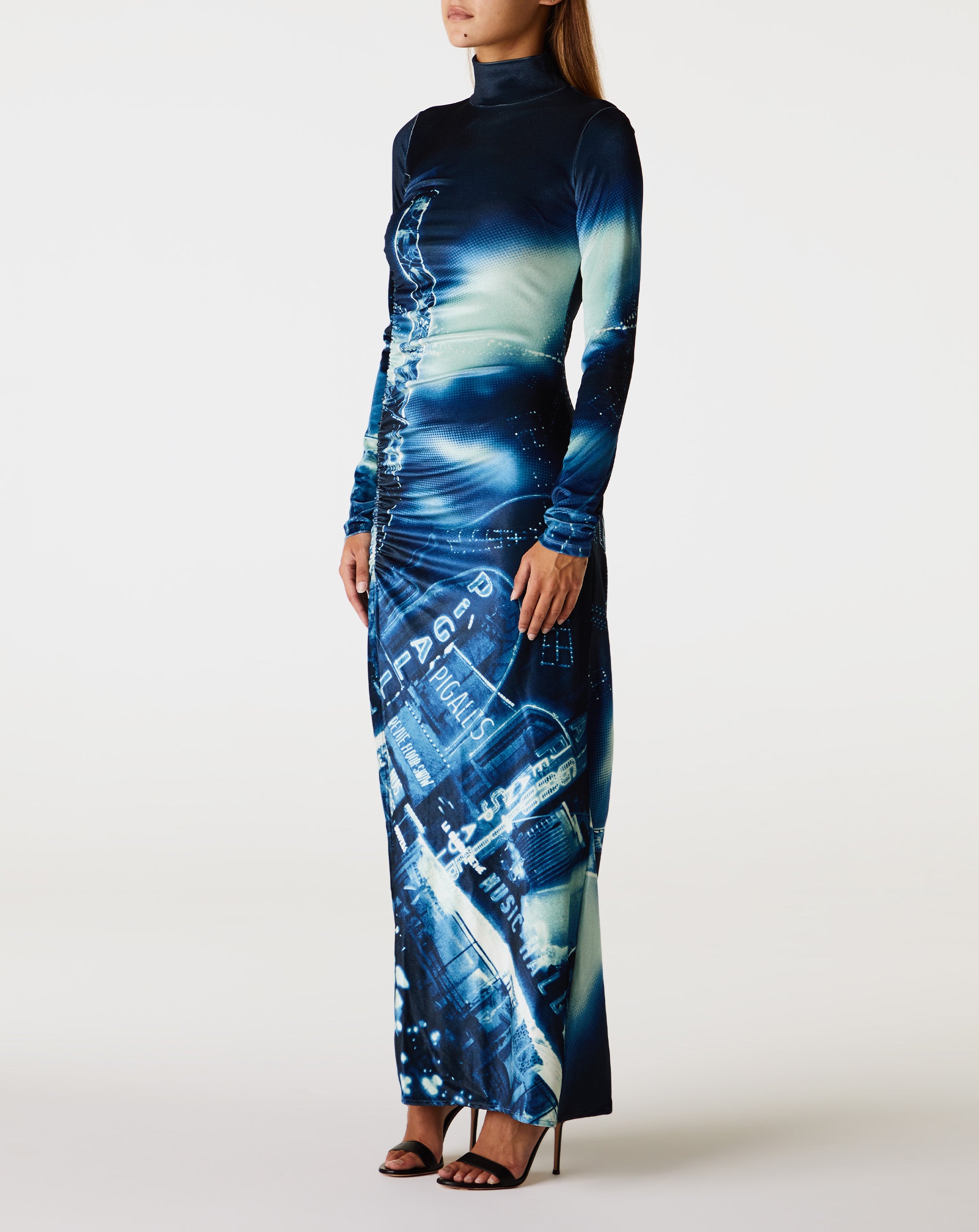Velvet Long Dress "Pigalle"
