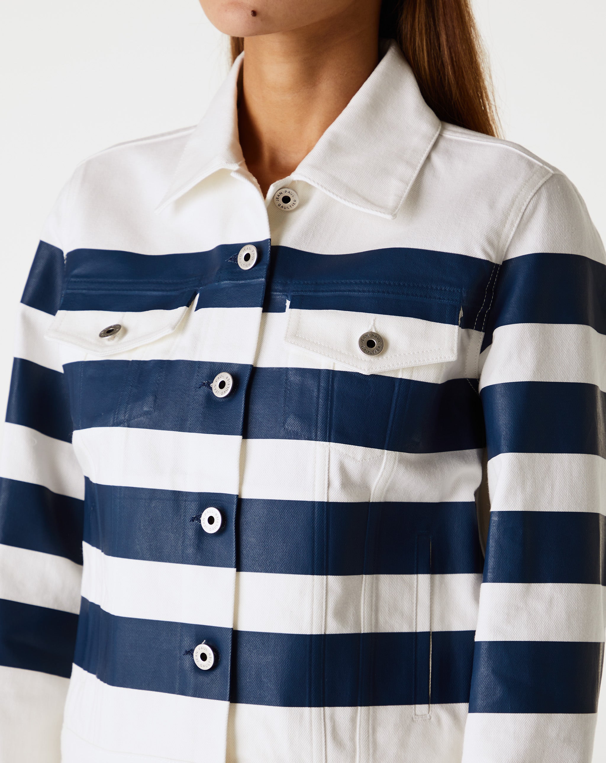 Denim Jacket "Mariniere"
