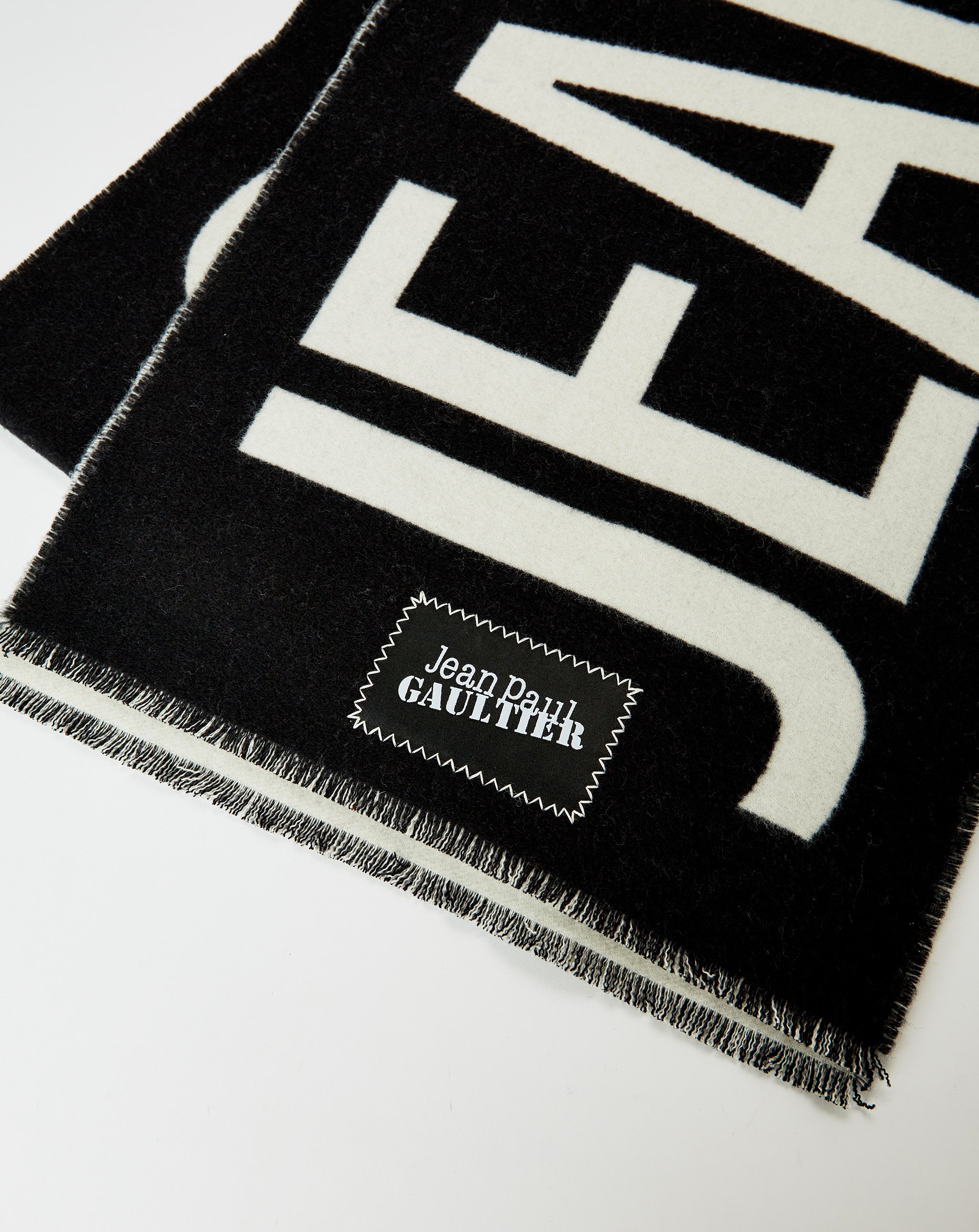 Wool Scarf W/ Logo