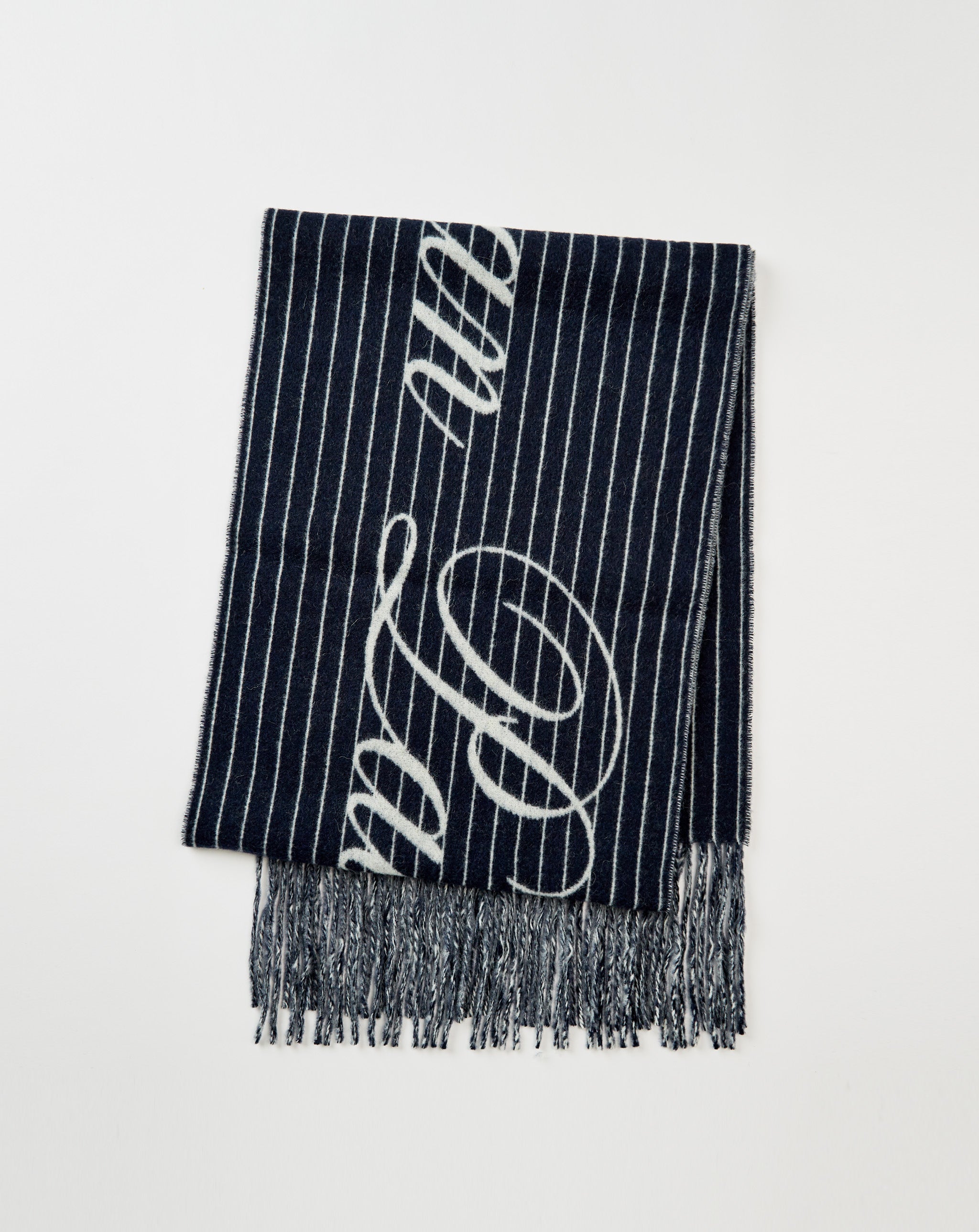 Wool Scarf "Pinstripes"