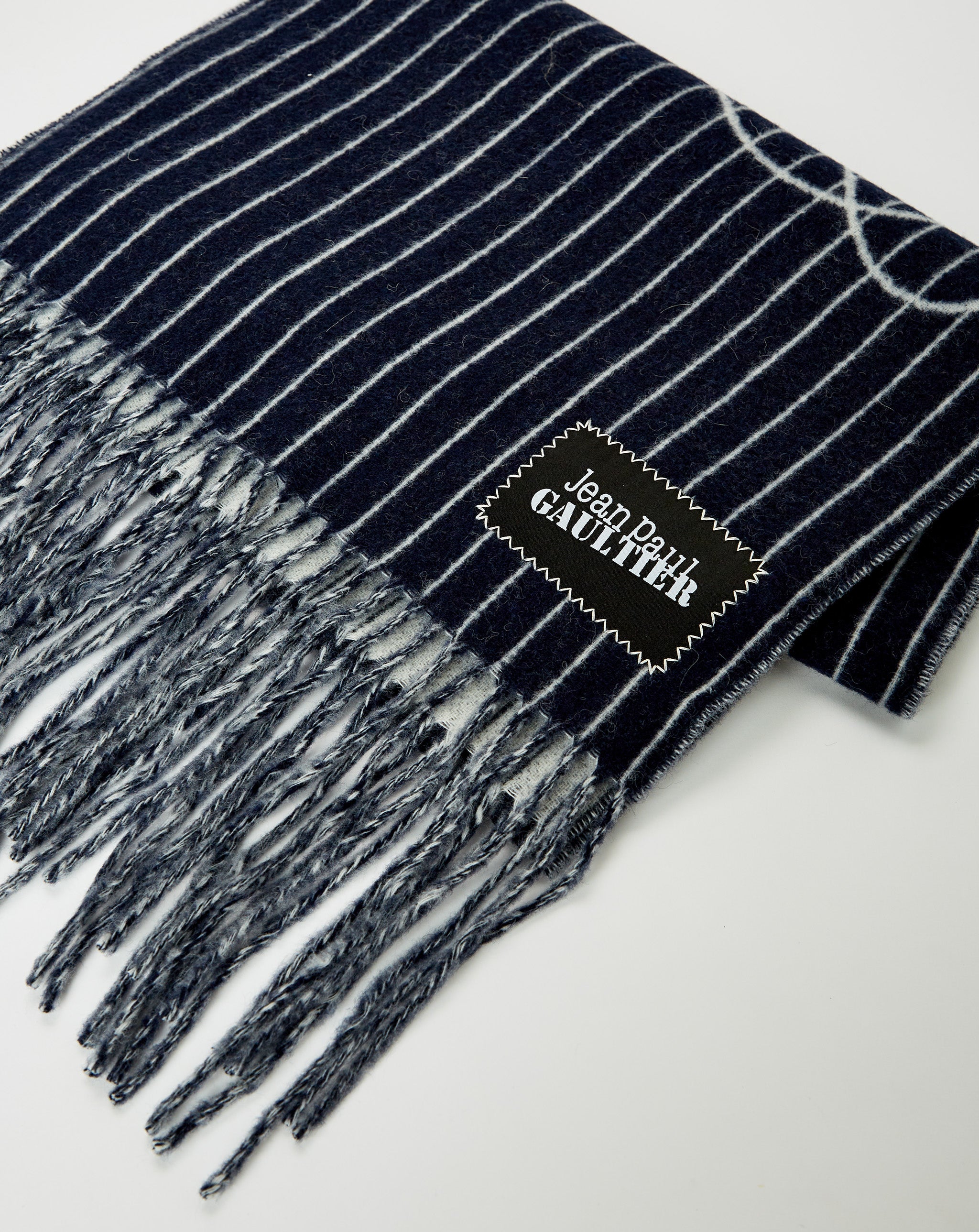 Wool Scarf "Pinstripes"