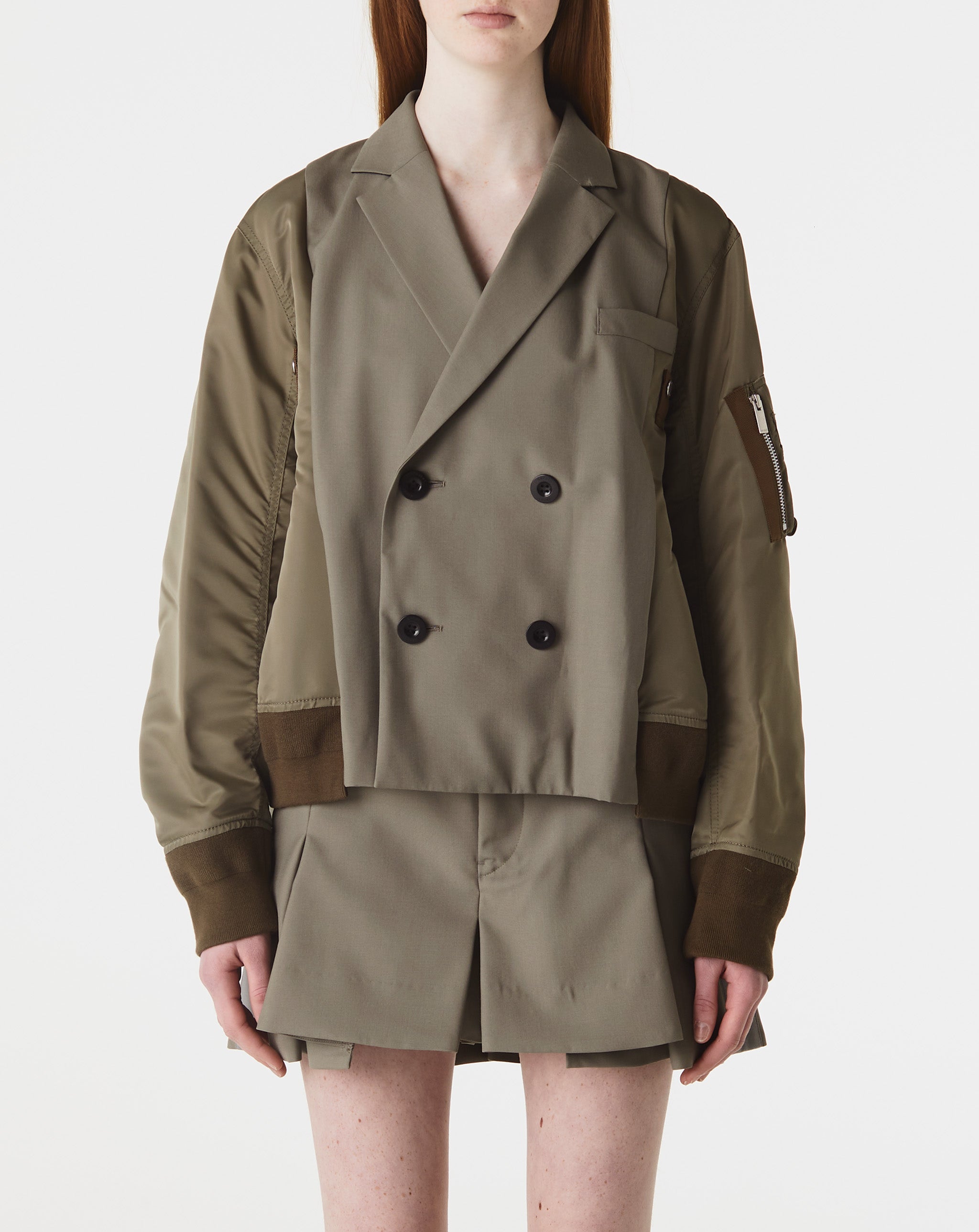 Suiting X Nylon Twill Jacket