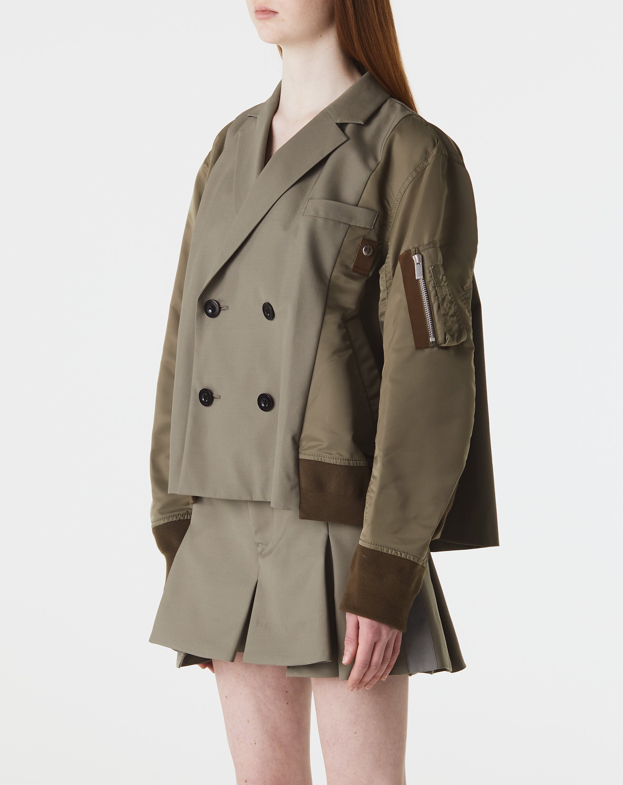 Suiting X Nylon Twill Jacket