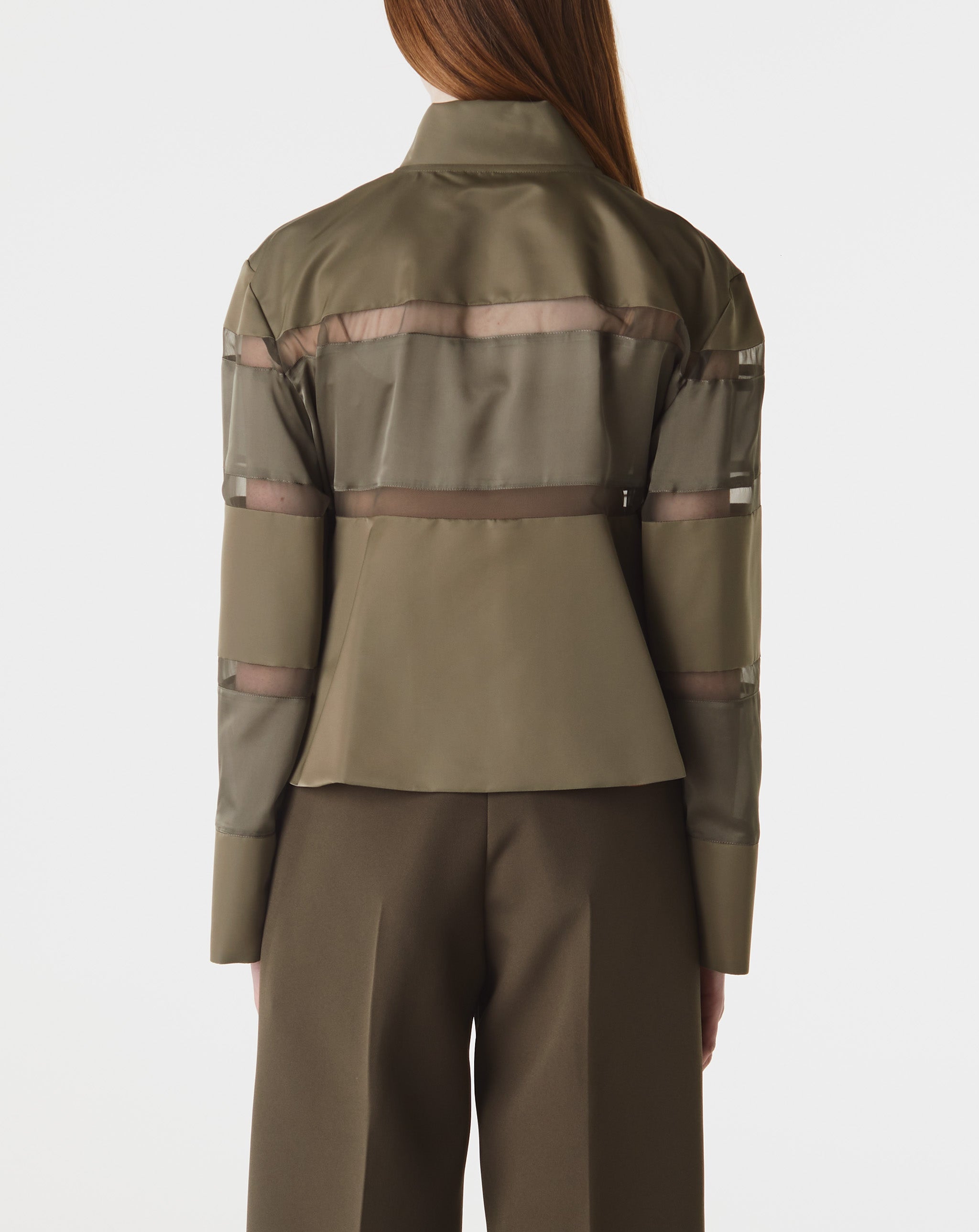 Nylon Twill Mix Blouson