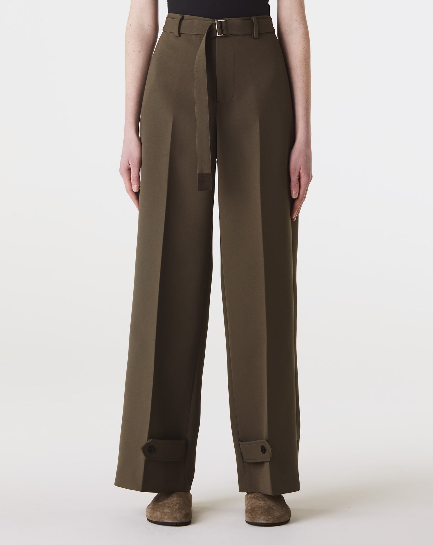 Matelasse Twill Pants