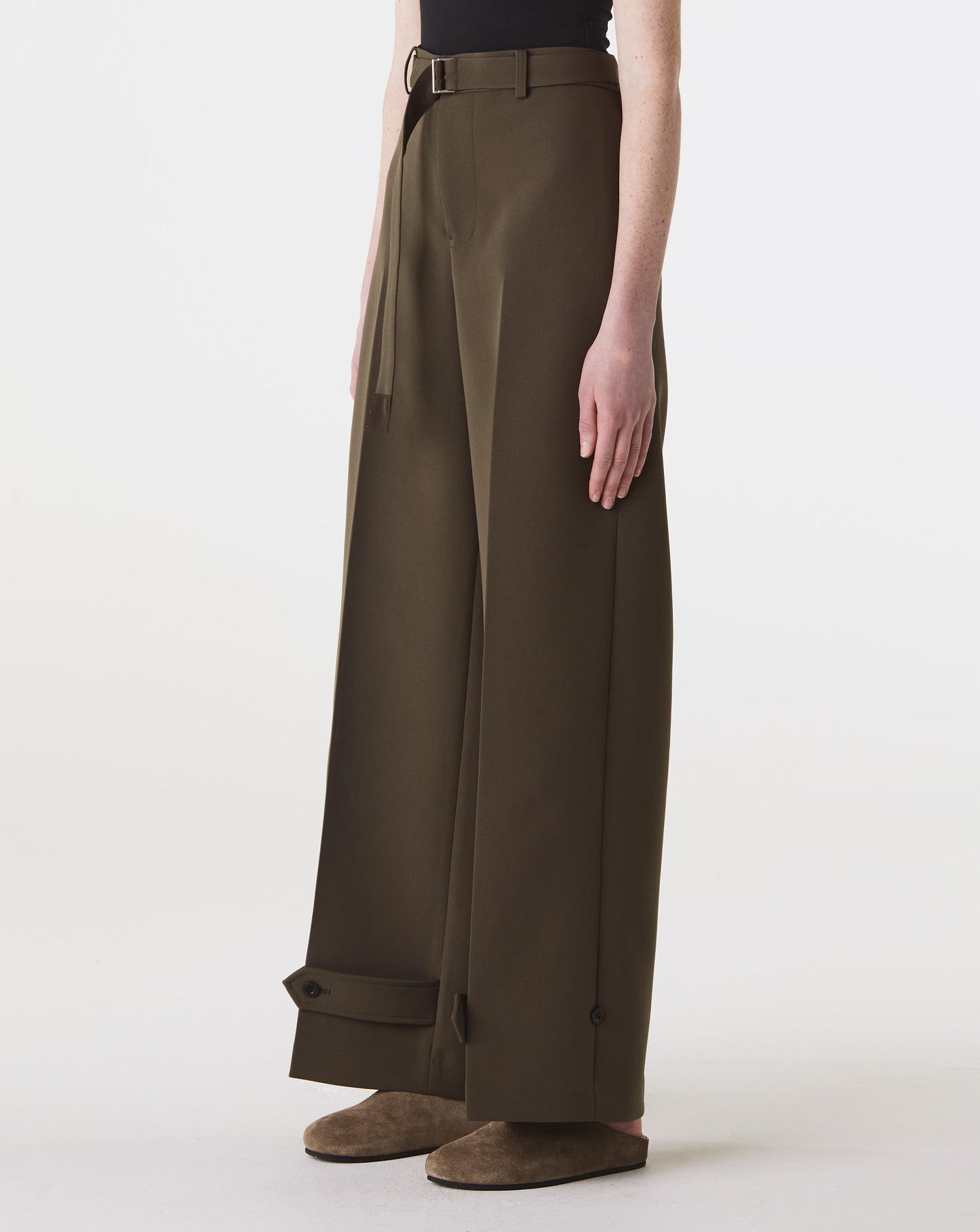 Matelasse Twill Pants