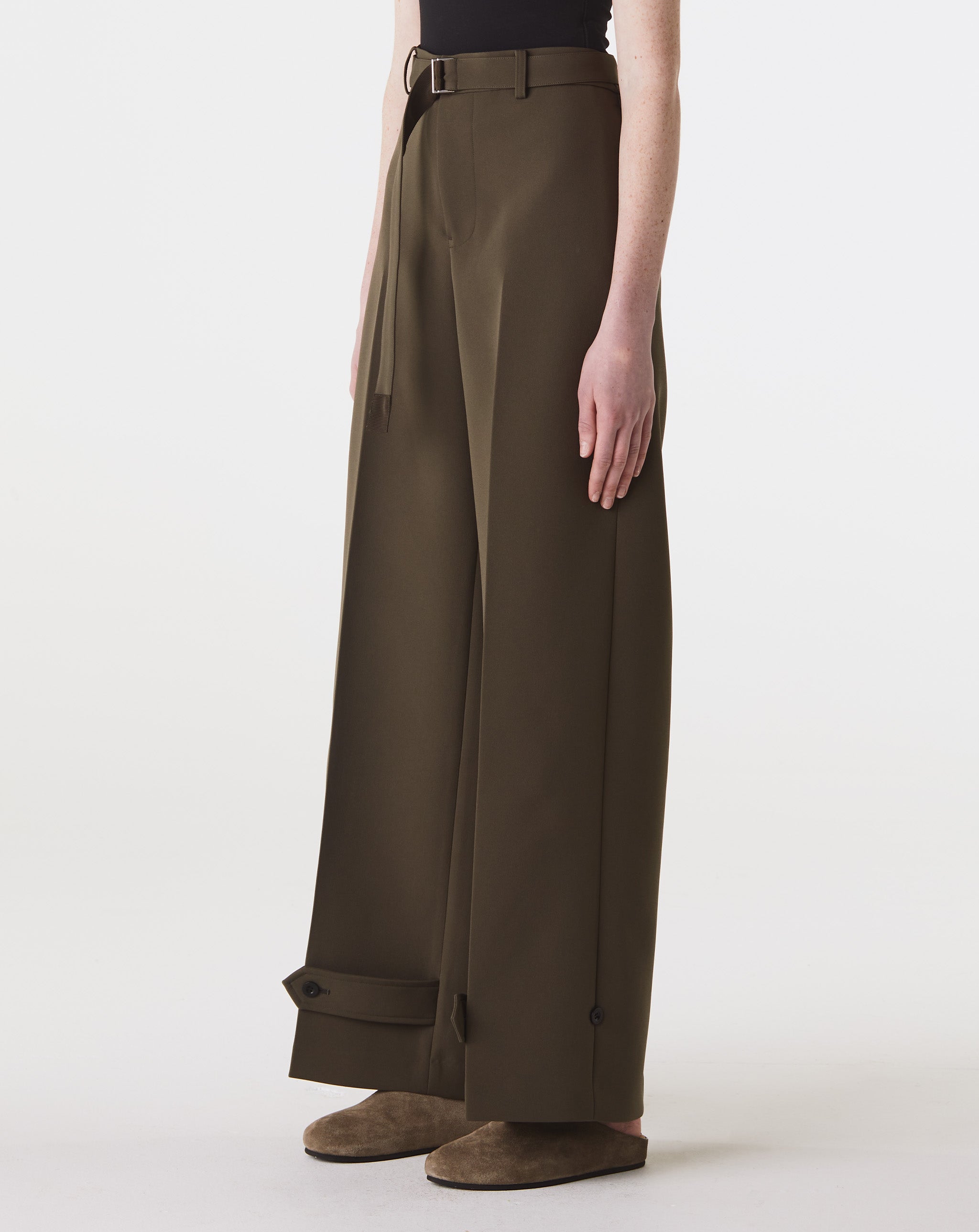 Matelasse Twill Pants