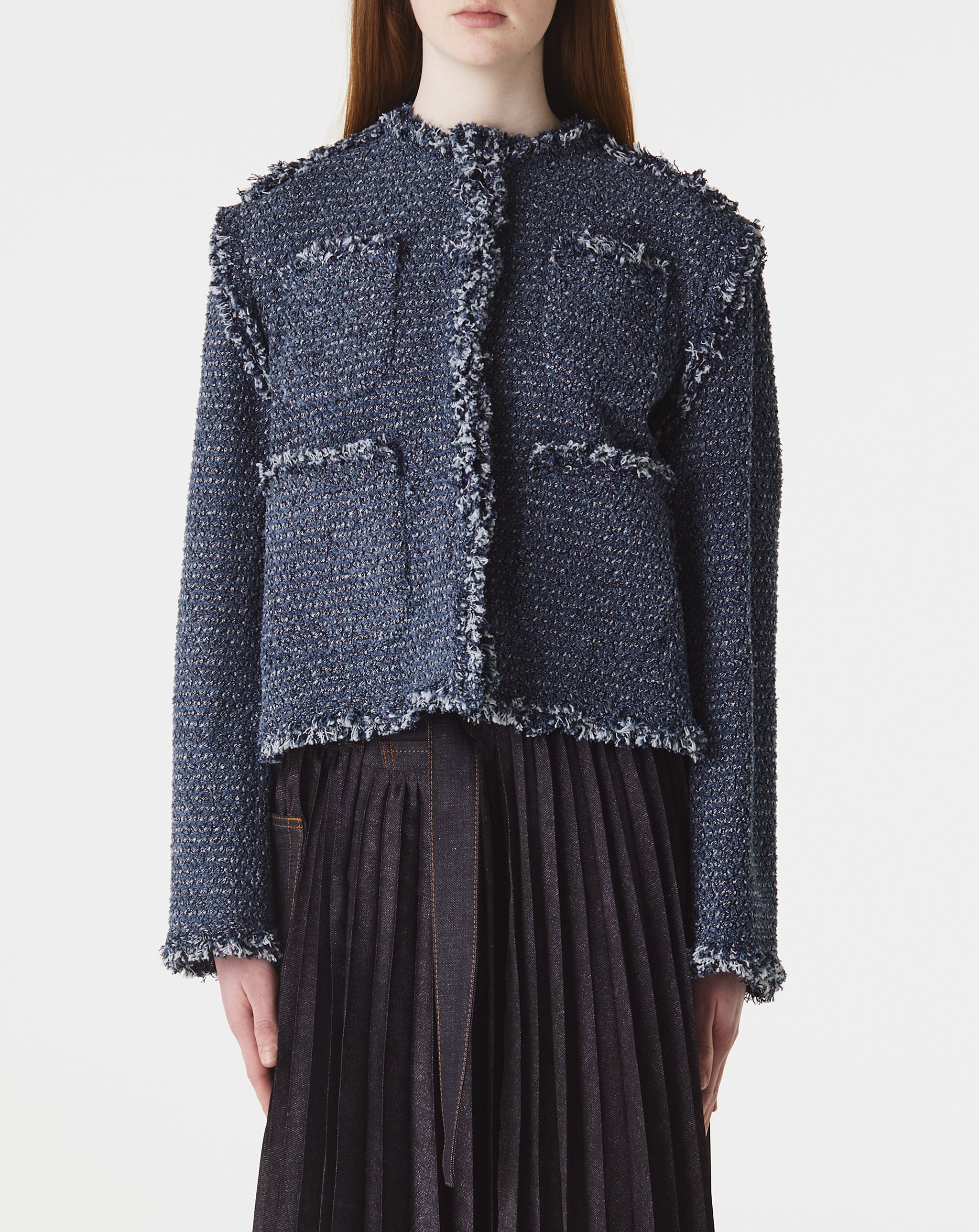 Punching Denim Jacket