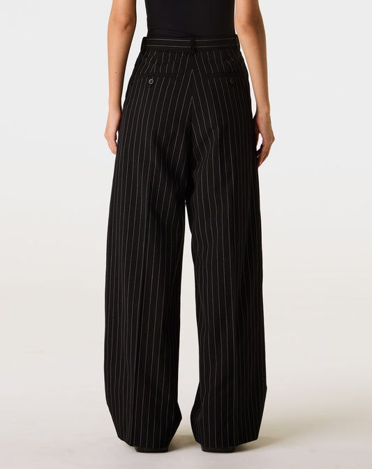Wool Silk Suiting Pants