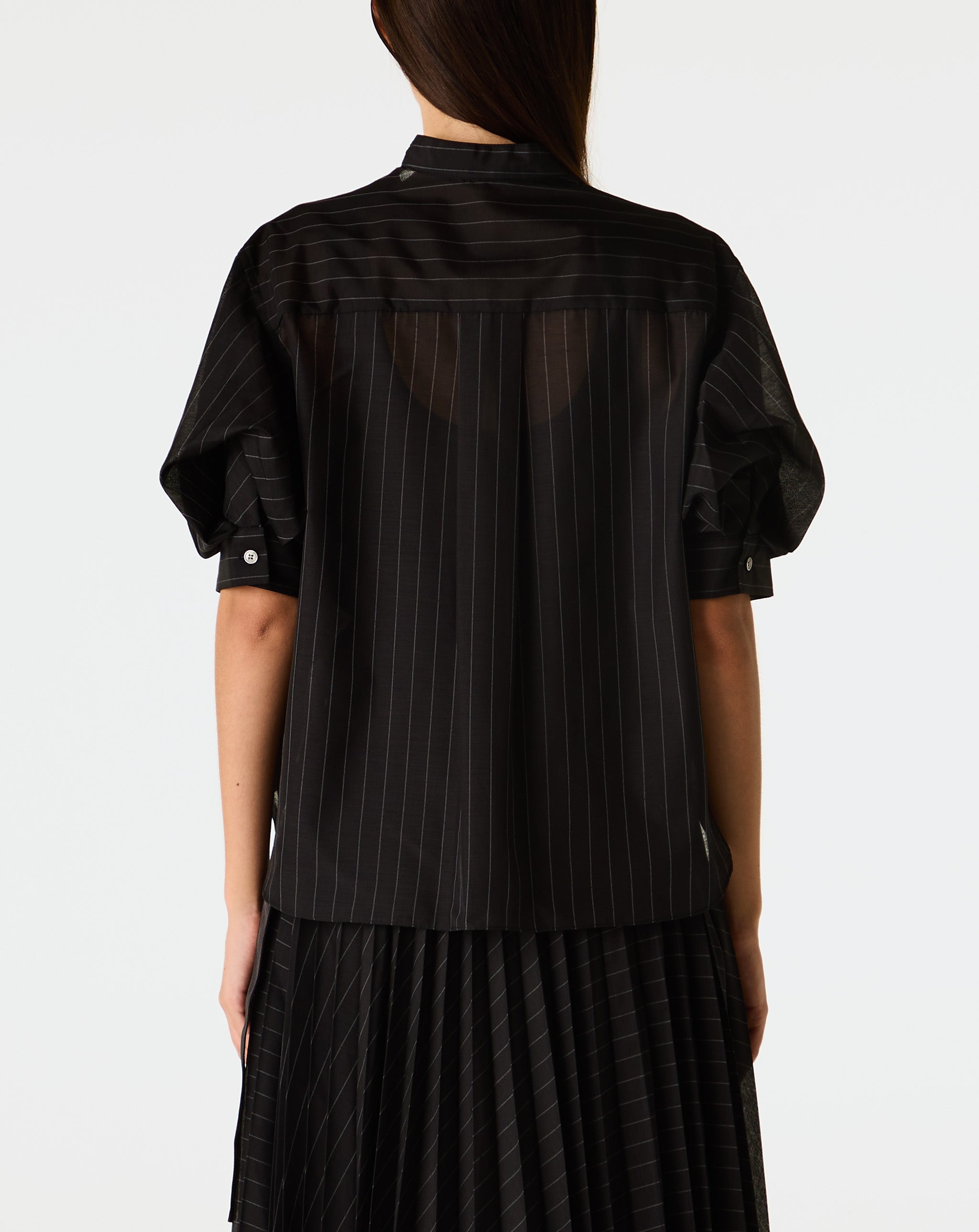 Spun Organza x Jersey T-Shirt