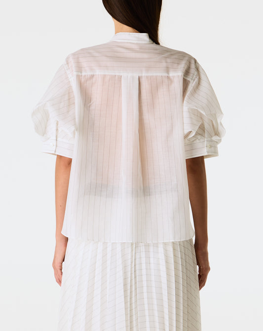 Spun Organza x Jersey T-Shirt