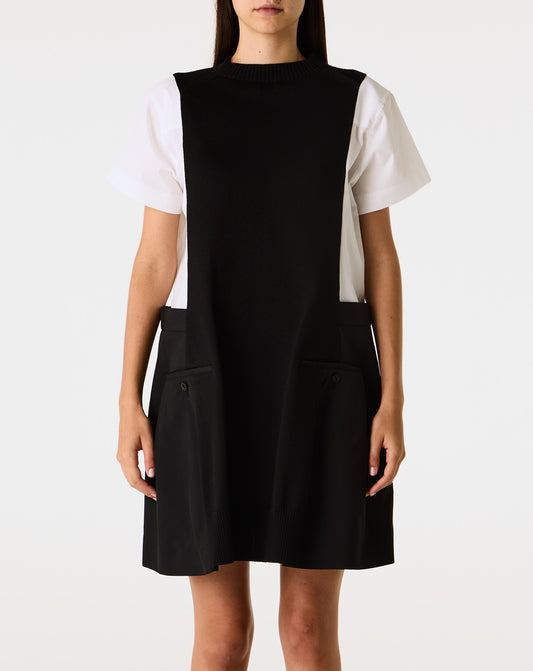 Poplin x Knit Dress