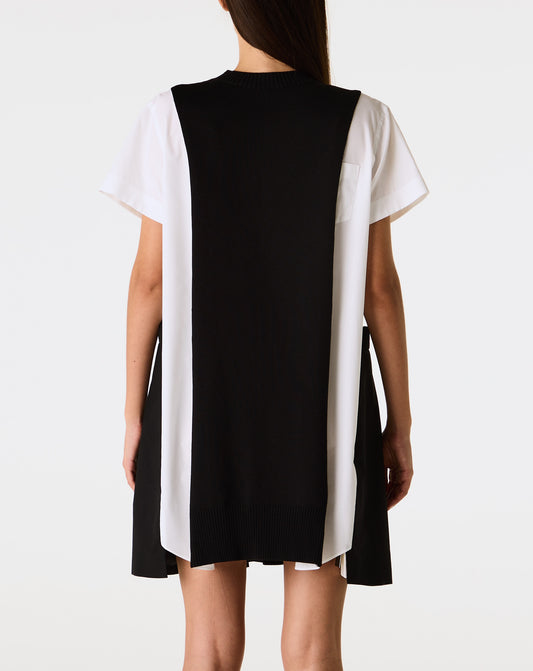 Poplin x Knit Dress