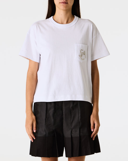 Emblem Cotton Jersey T-Shirt