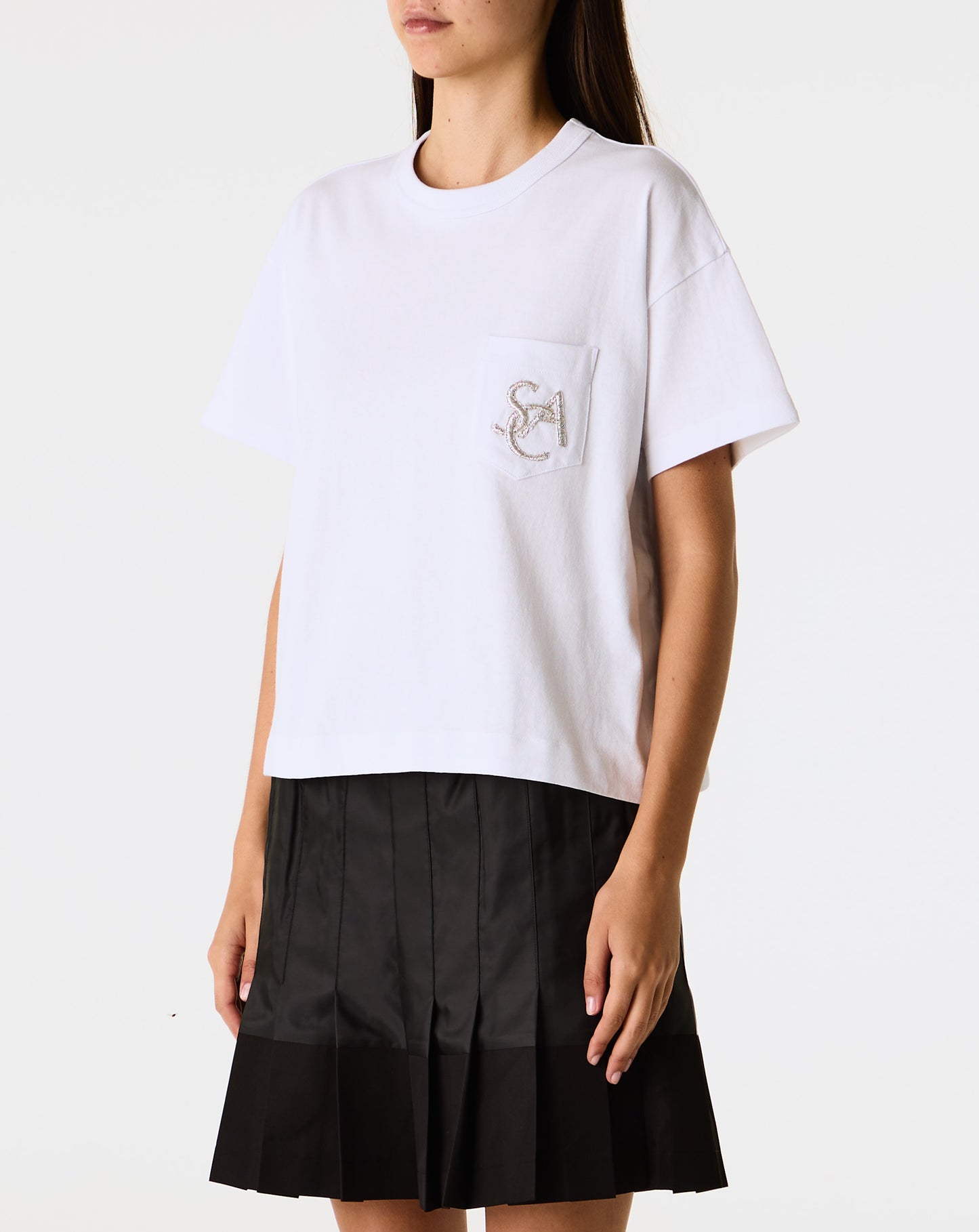 Emblem Cotton Jersey T-Shirt