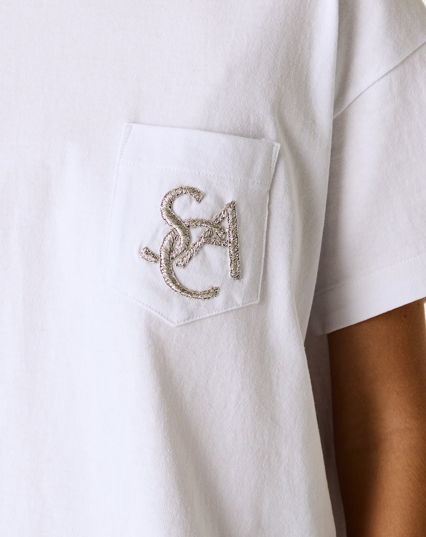 Emblem Cotton Jersey T-Shirt
