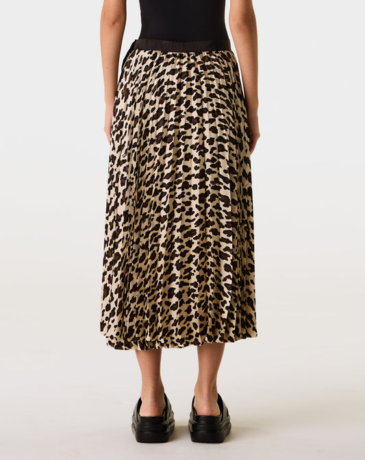 Leopard Print Skirt