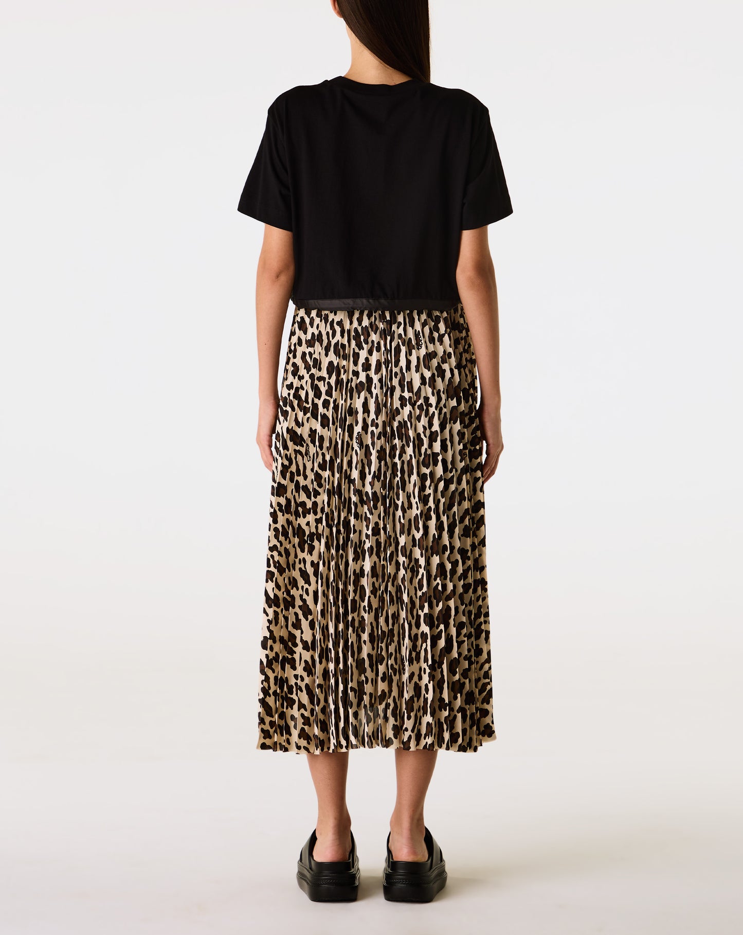 Leopard Print x Jersey Dress