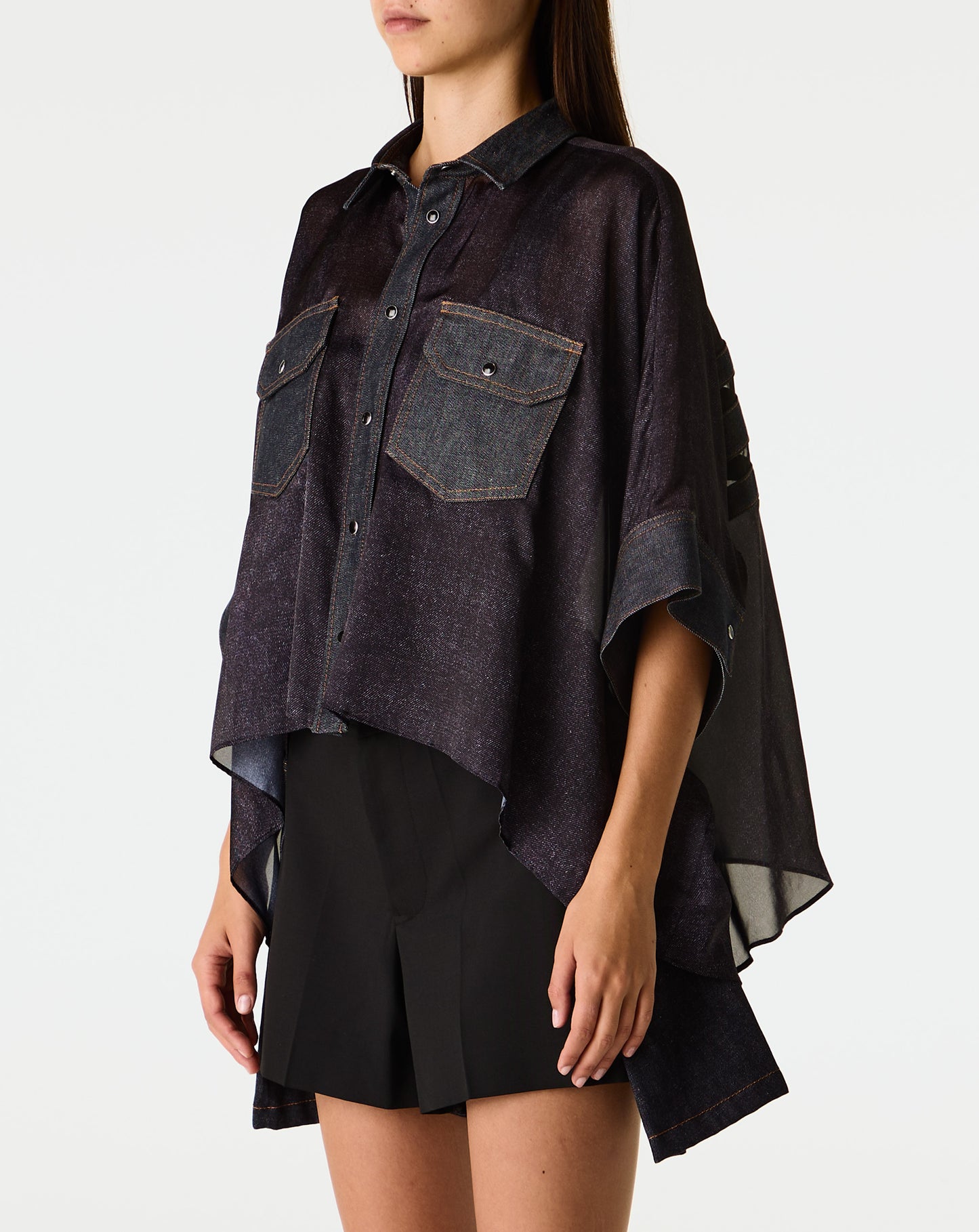 Denim Print Shirt