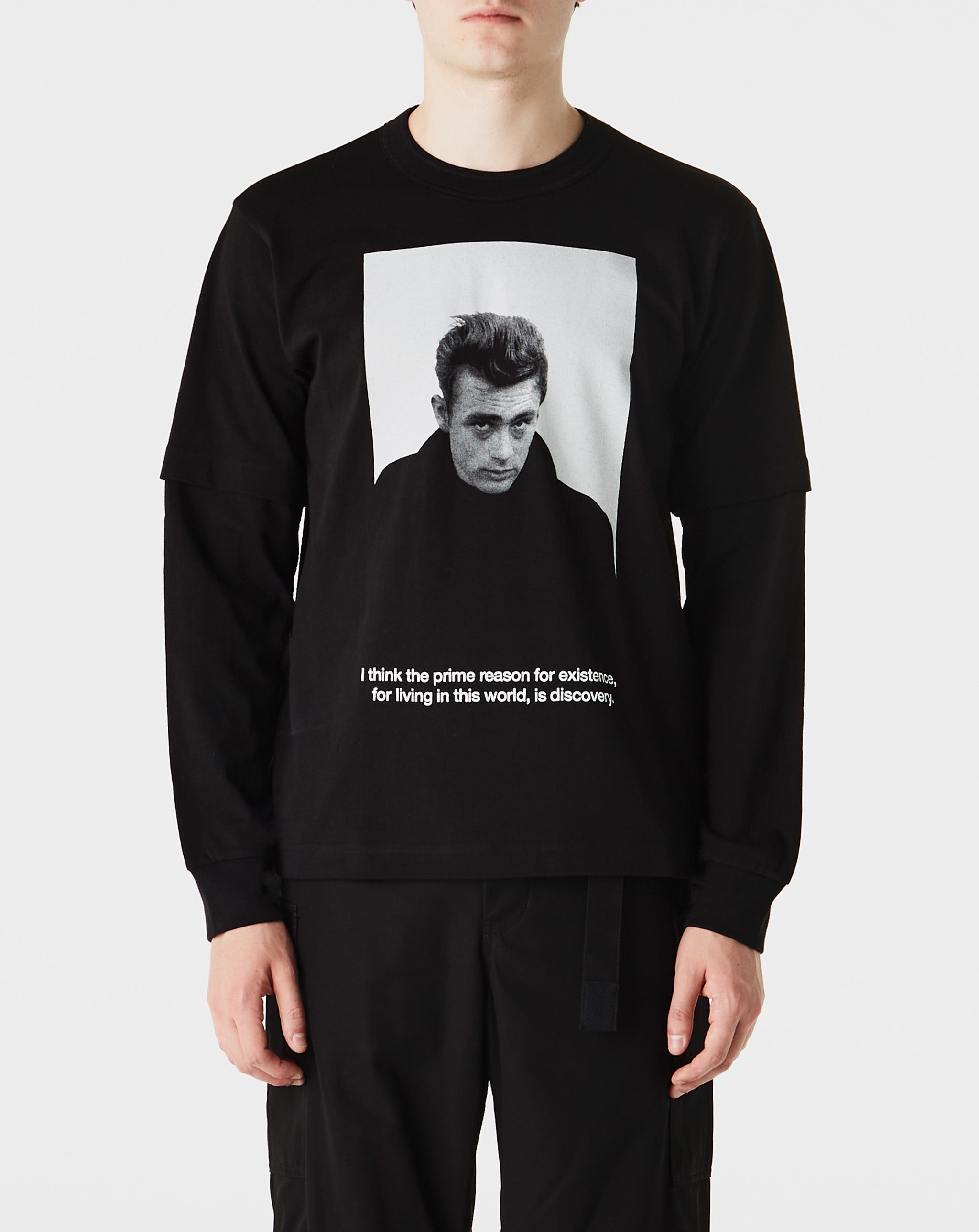 sacai CONTRAST PANEL SWEAT SHIRT 2 スウェット Sacai Sweatshirt Blue Mens Sacai