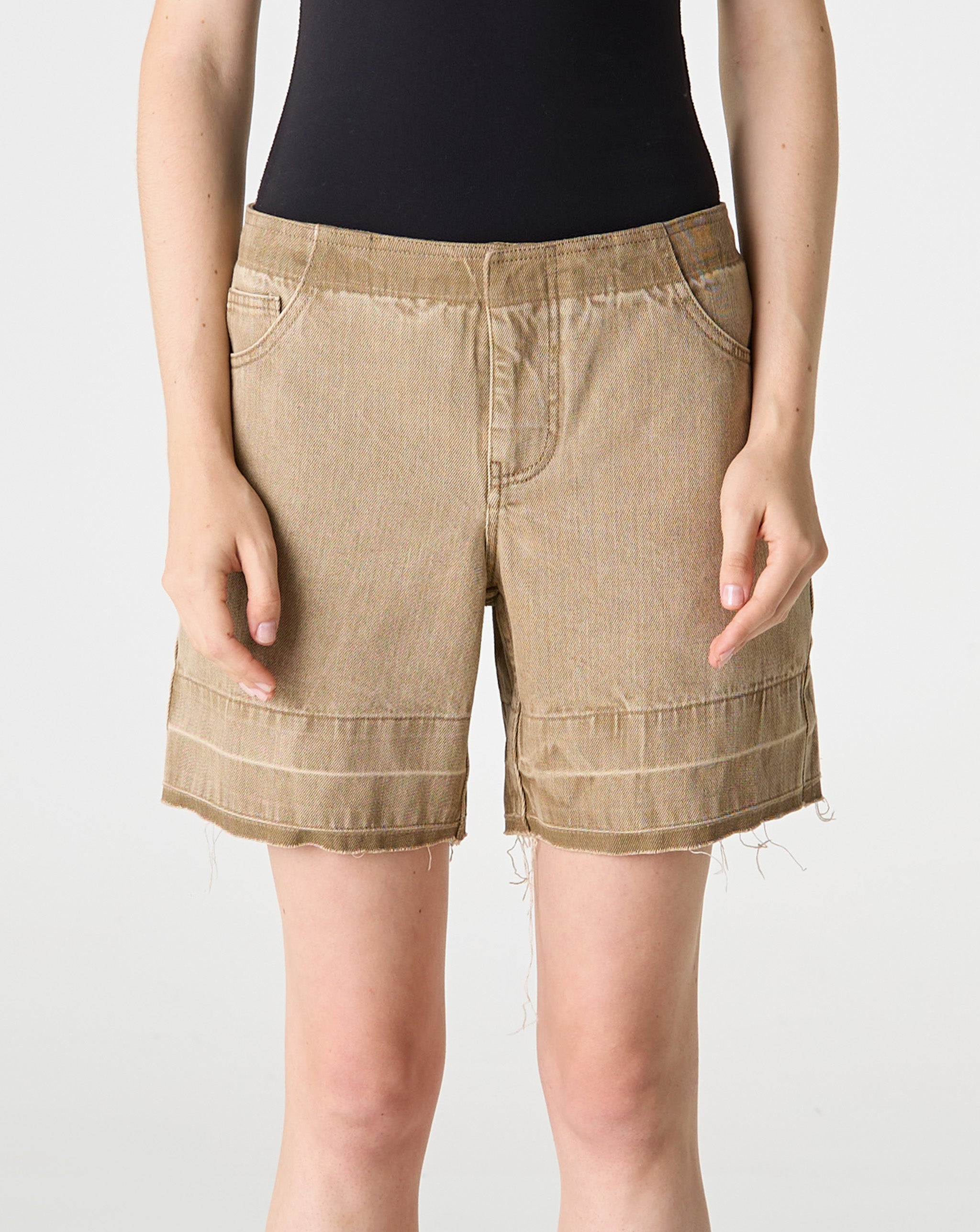 Deconstructed Denim Short