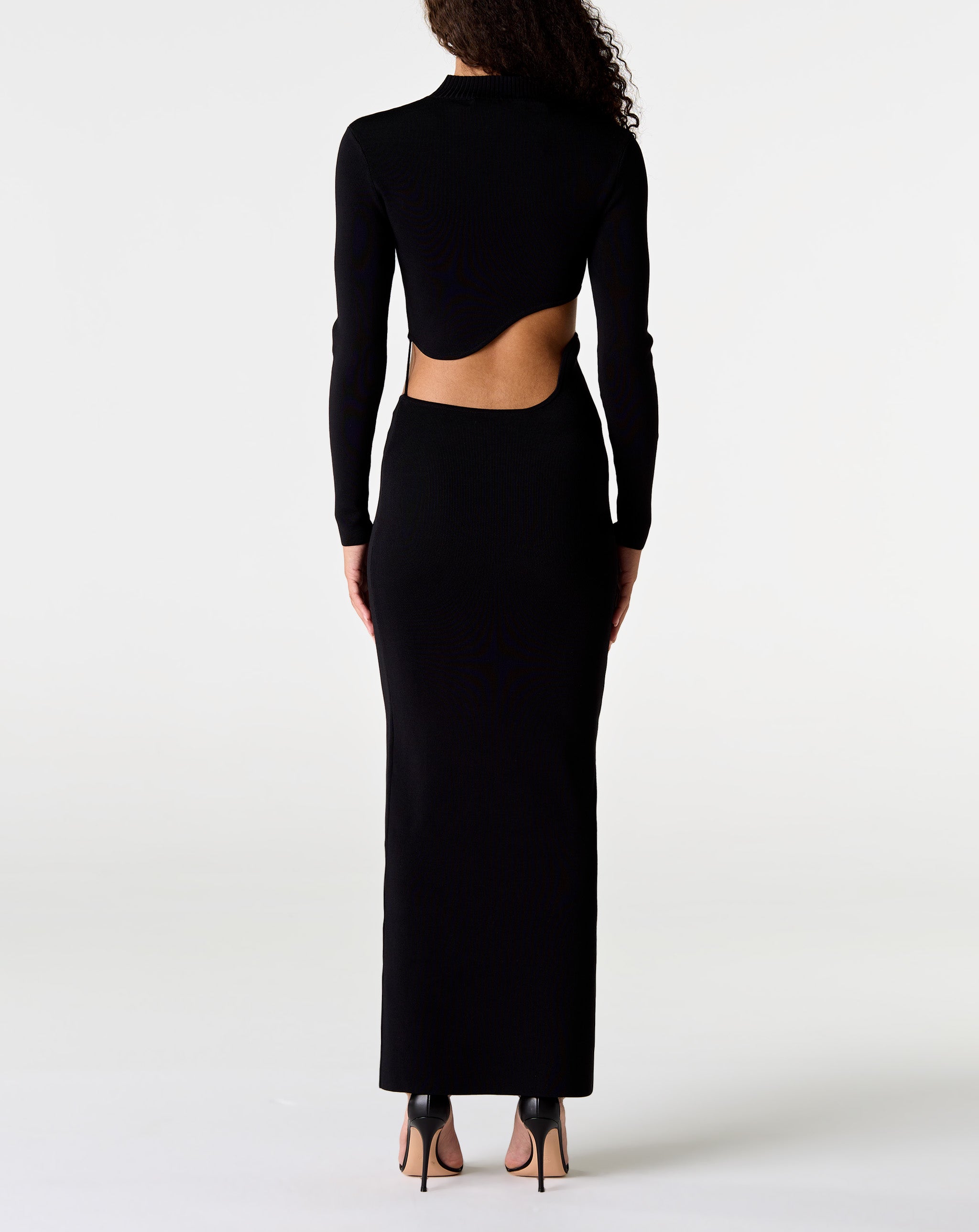 Maparidita Lattice L/S Dress