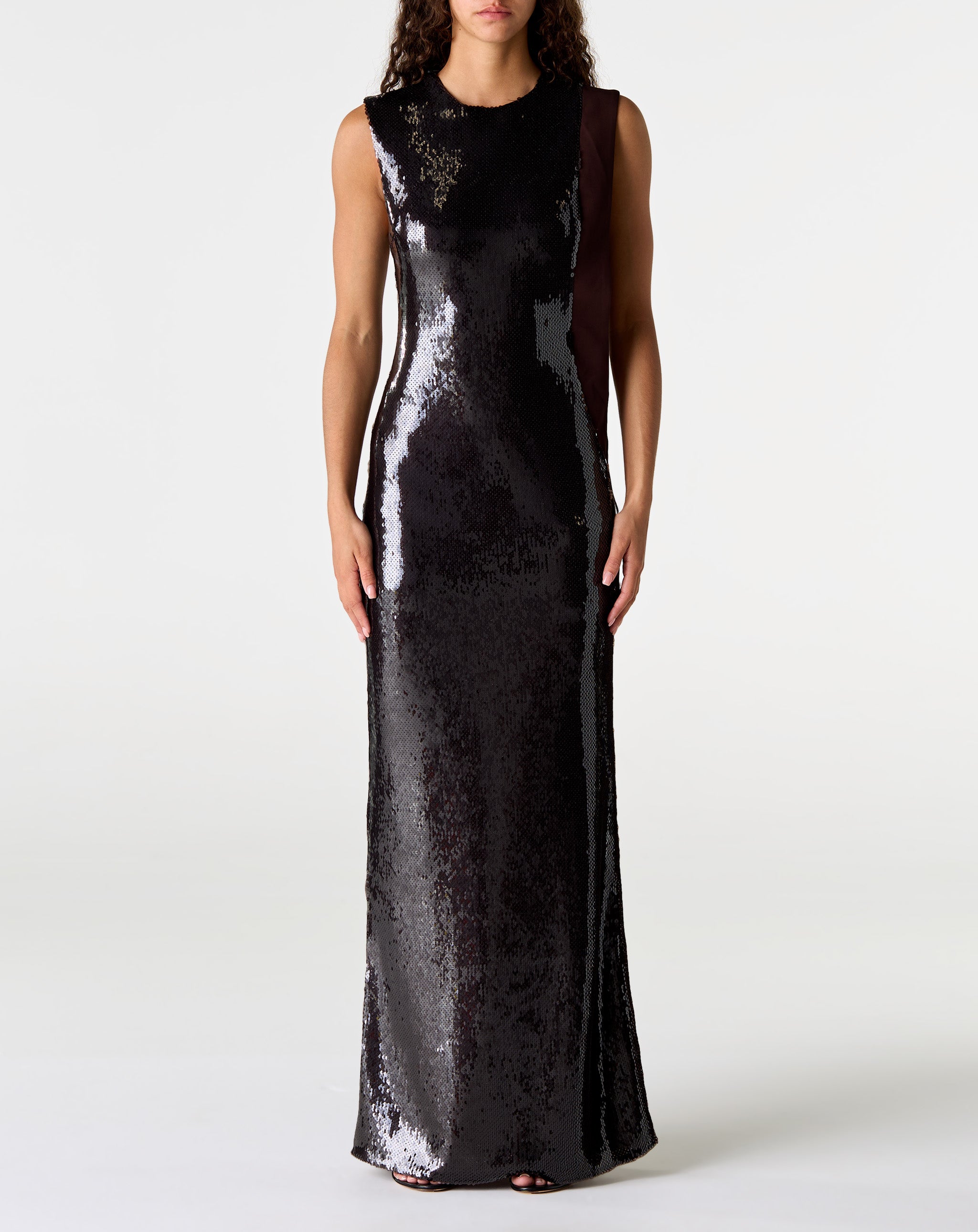 Opaline Sequin Infinity Dress