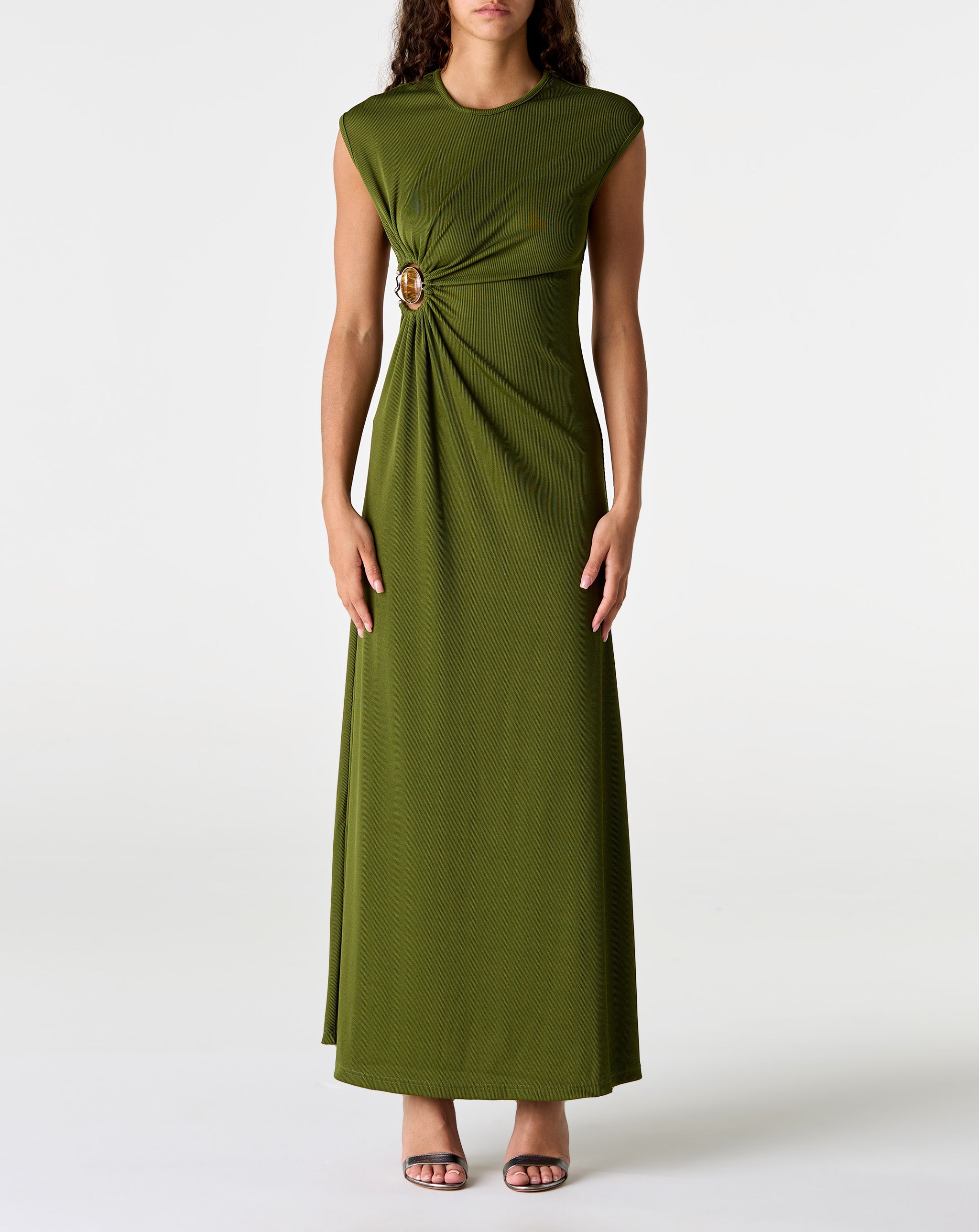 Mineral Stone Ruched Dress