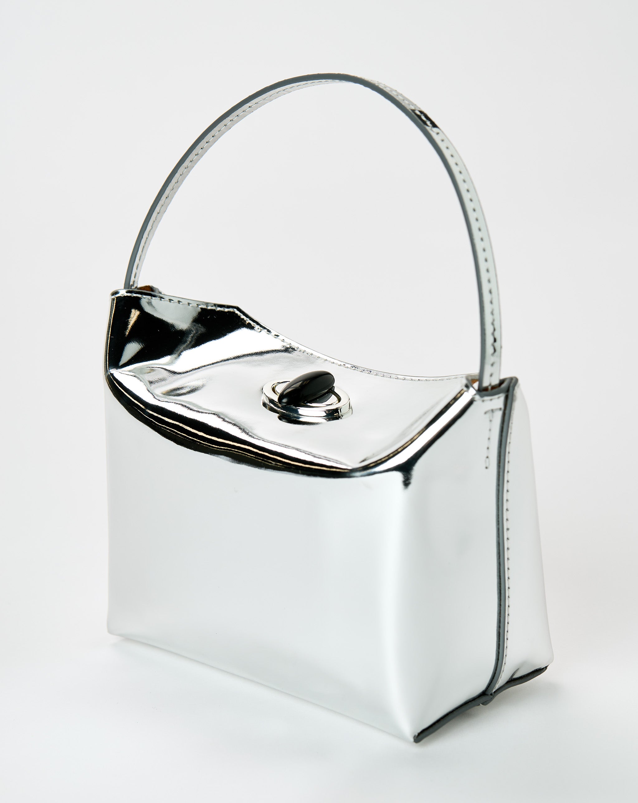 Turnlock Metallic Mini Shoulder