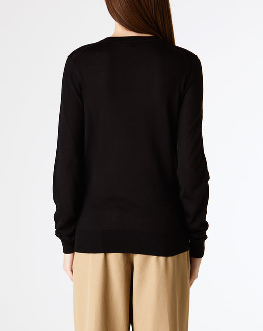 Fine Crew-Neck Knit