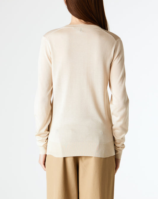 Fine Crew-Neck Knit