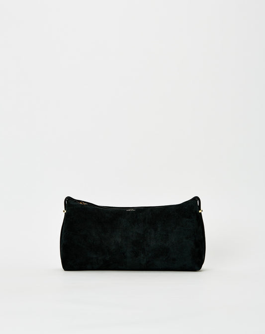 Suede Scoop Clutch