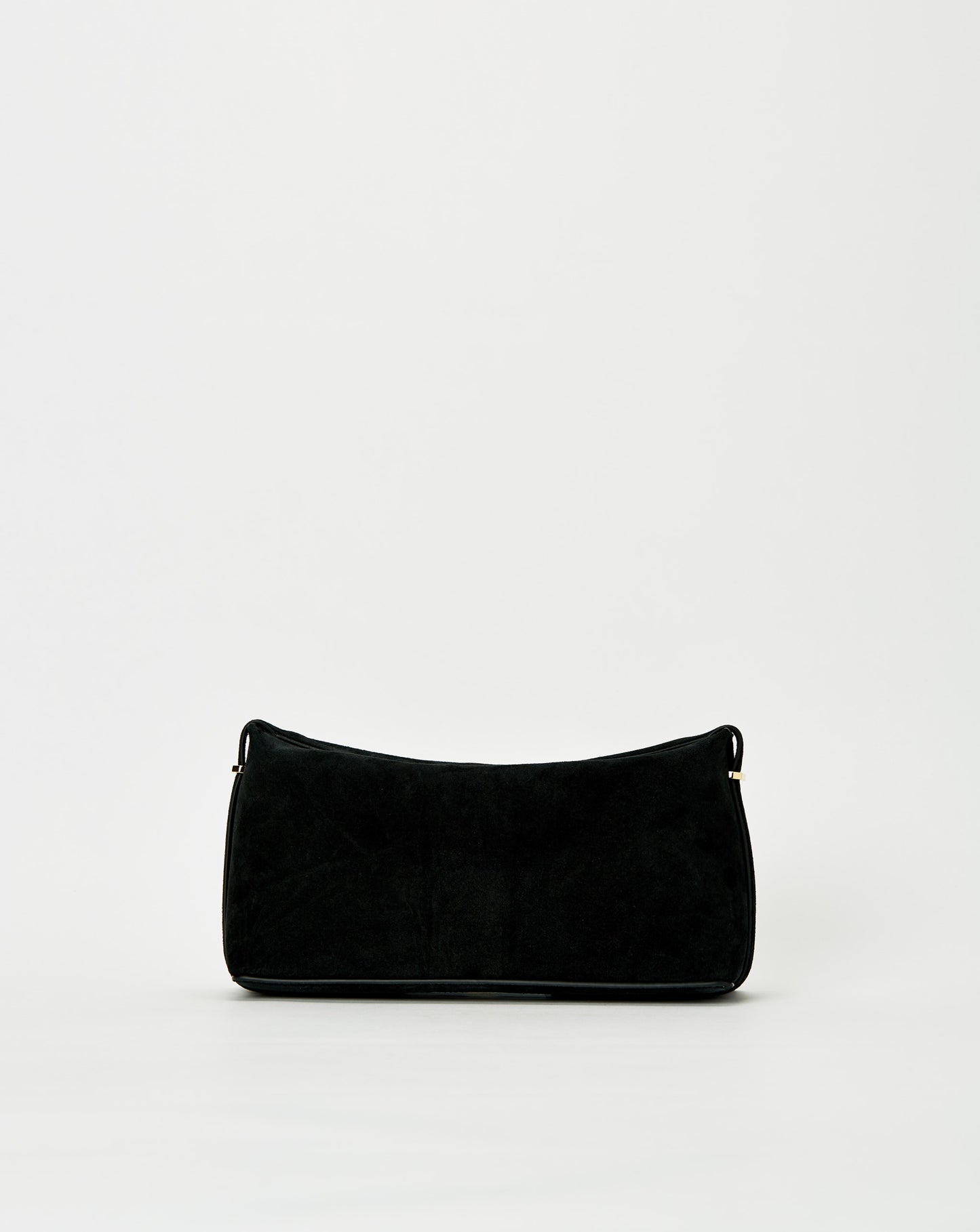 Suede Scoop Clutch