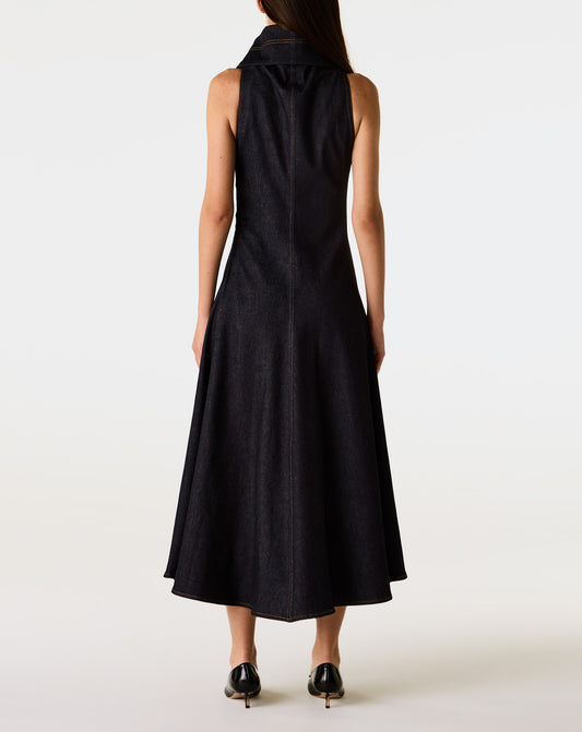 Denim Triangle Dress