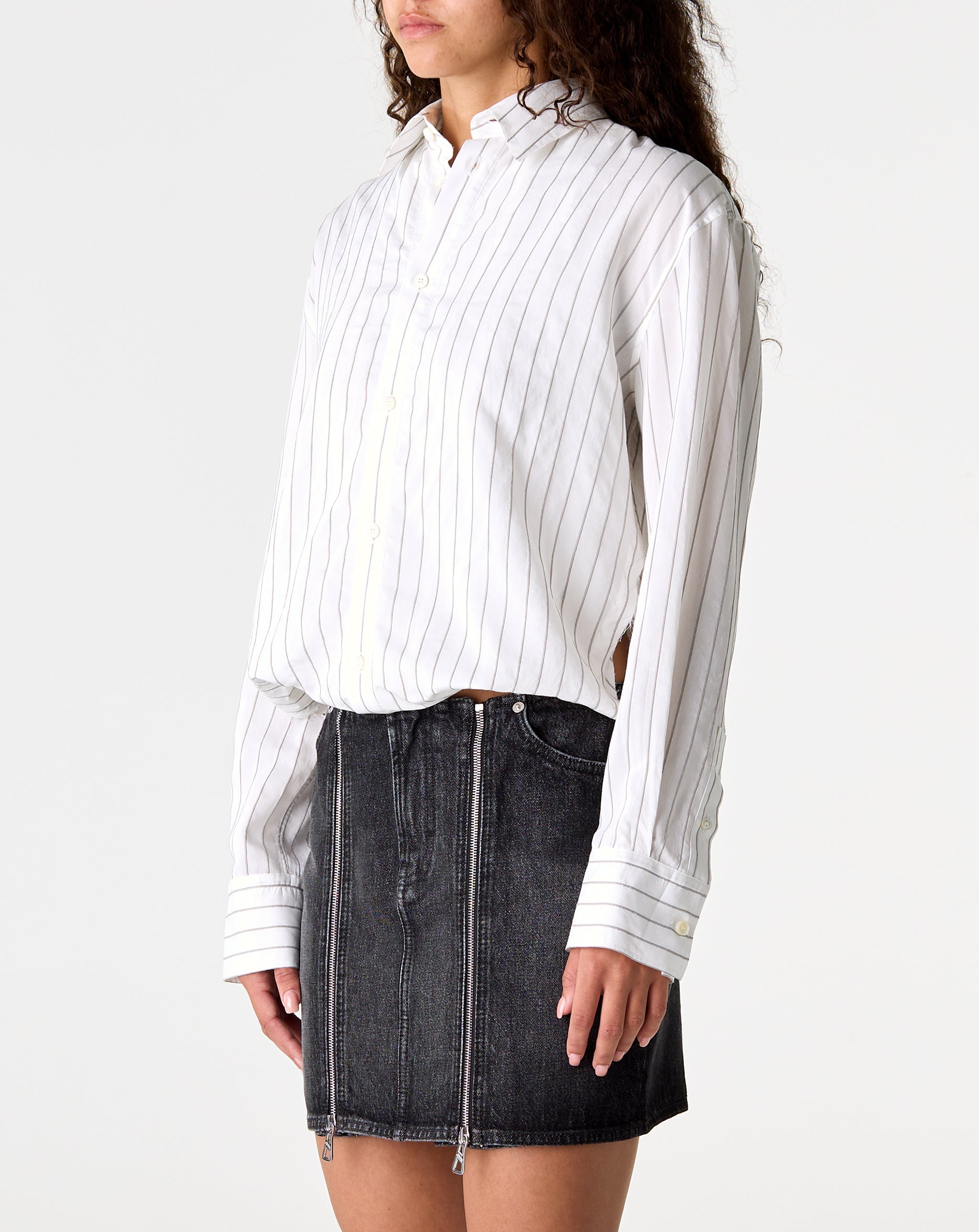 Pinstripe Infinity Shirt