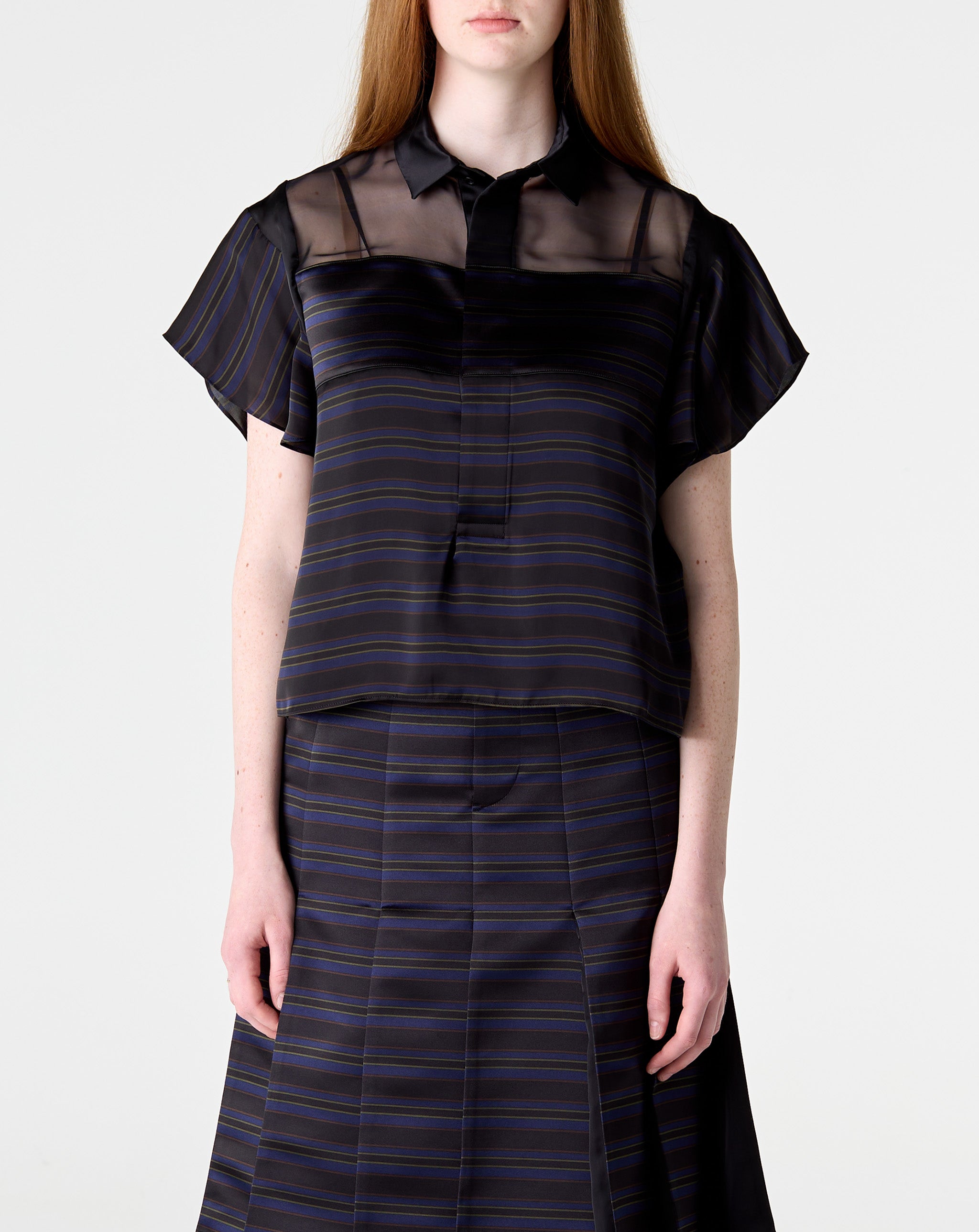 Horizontal Stripe Pullover