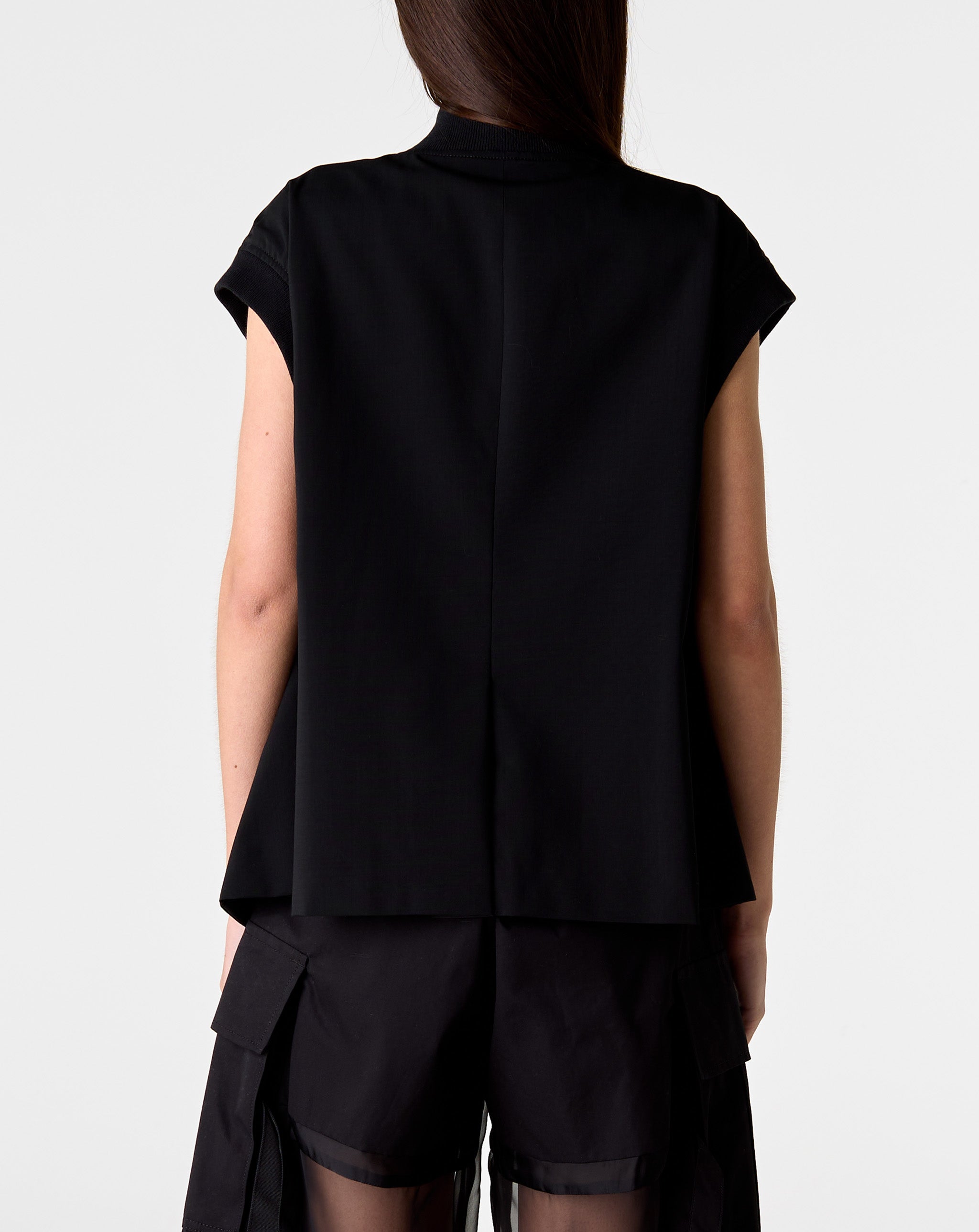 Twill X Wool Suiting Vest