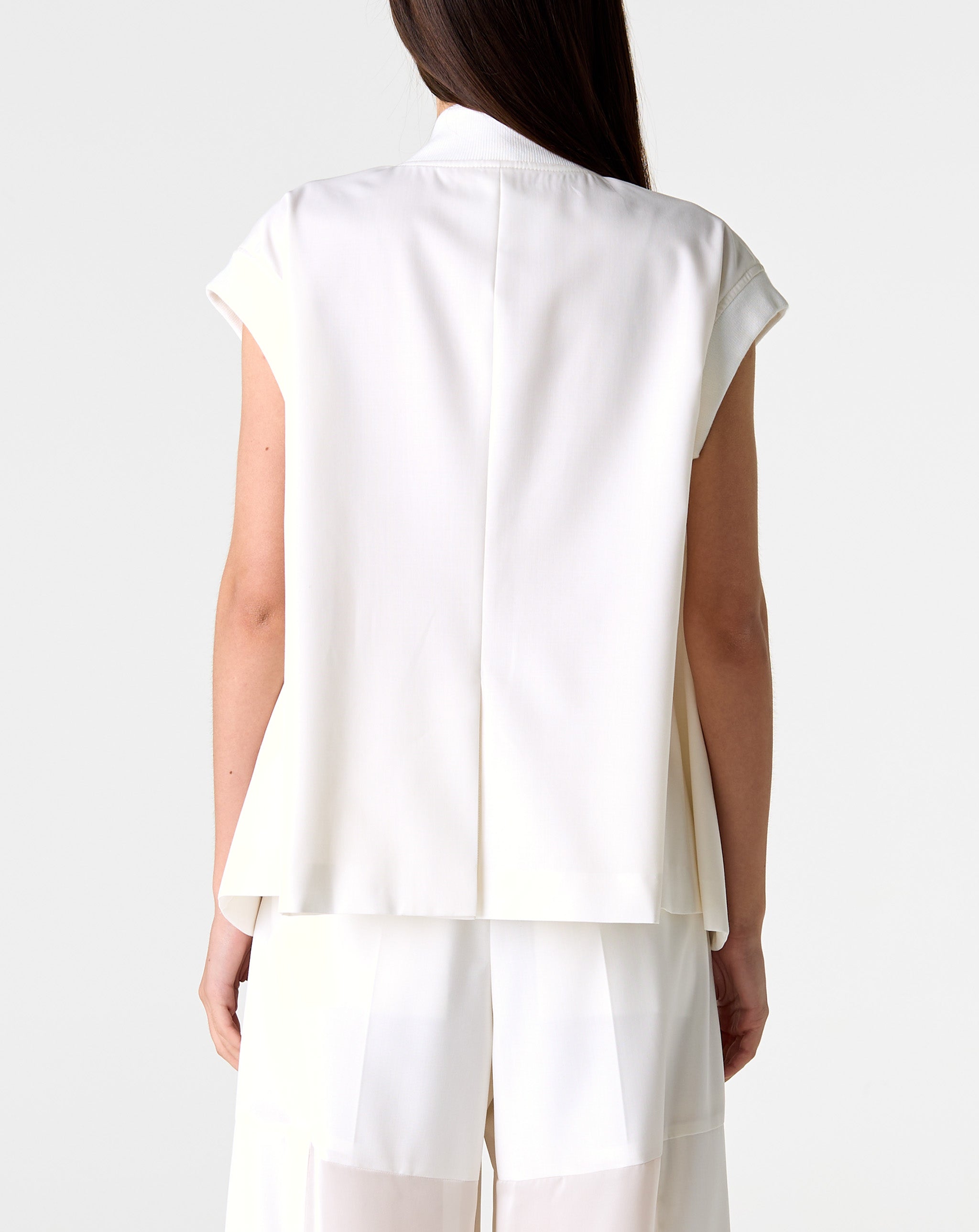 Twill X Wool Suiting Vest