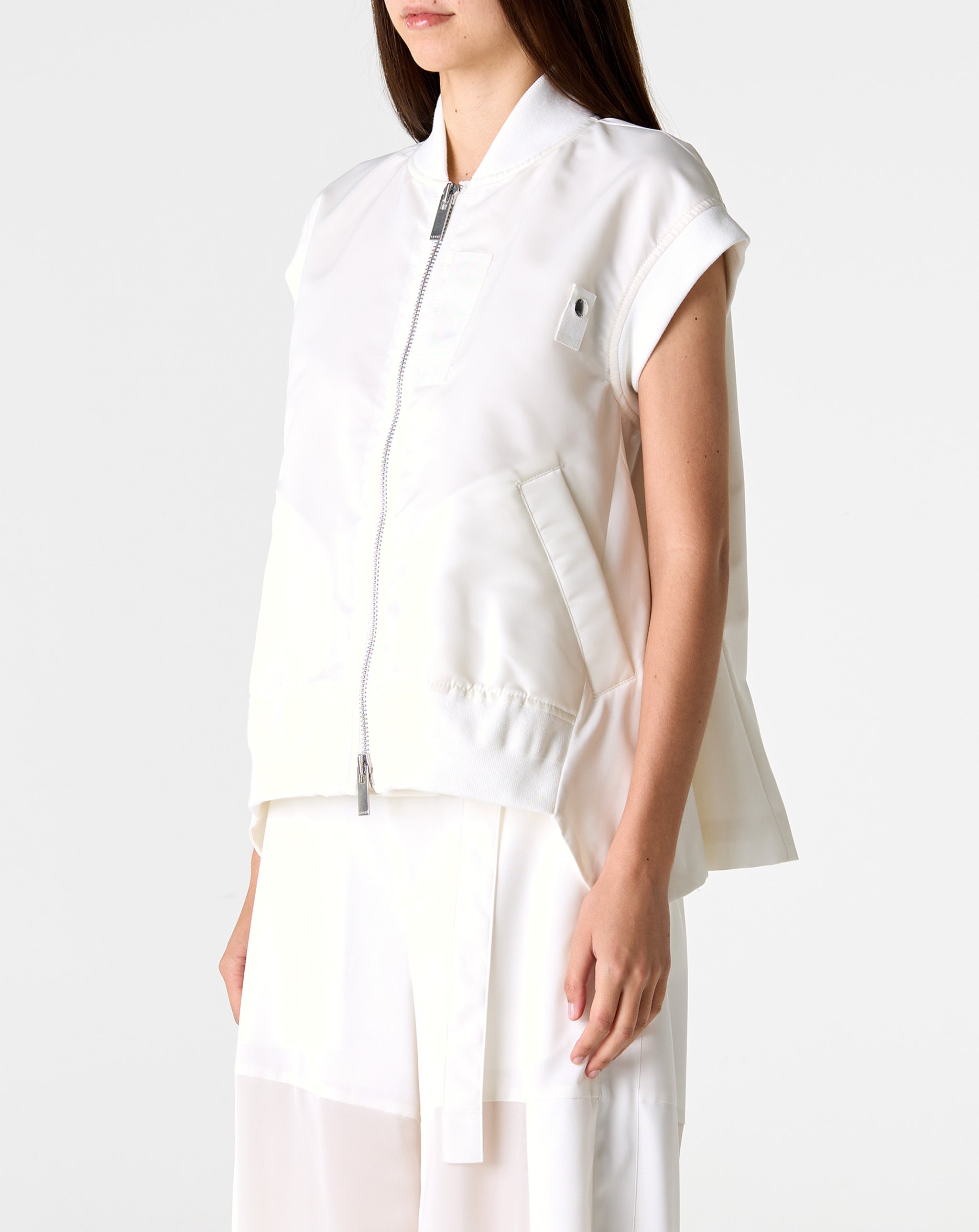 Twill X Wool Suiting Vest