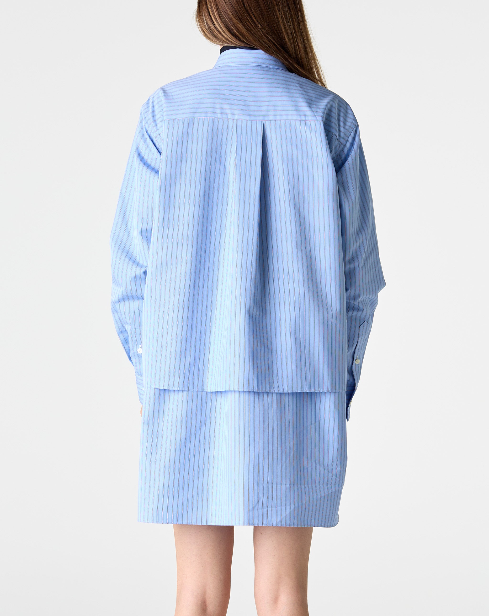 Poplin Dress W/ Satin Tie
