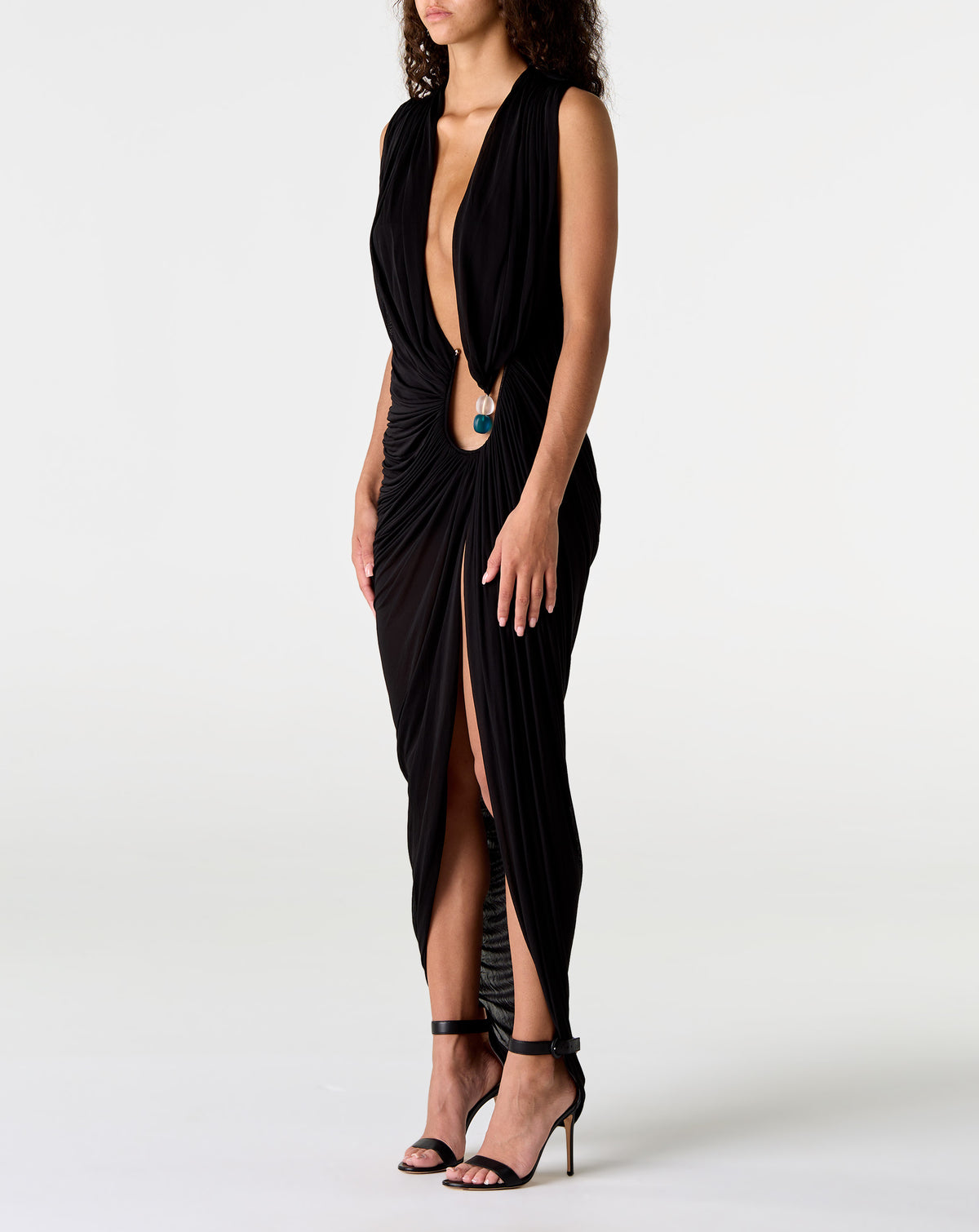 Ripple Plunge Dress