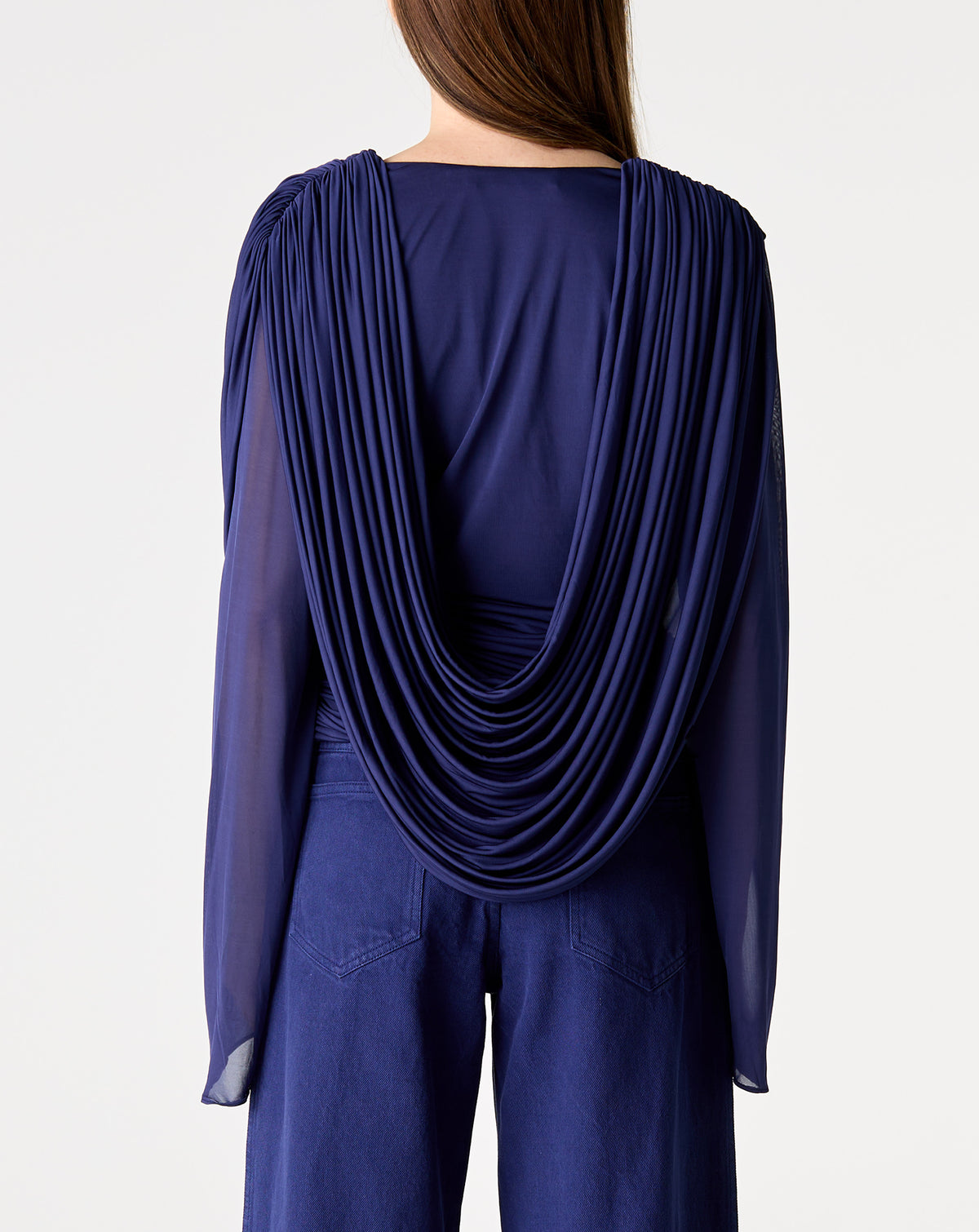 Ripple Drape L/S Top