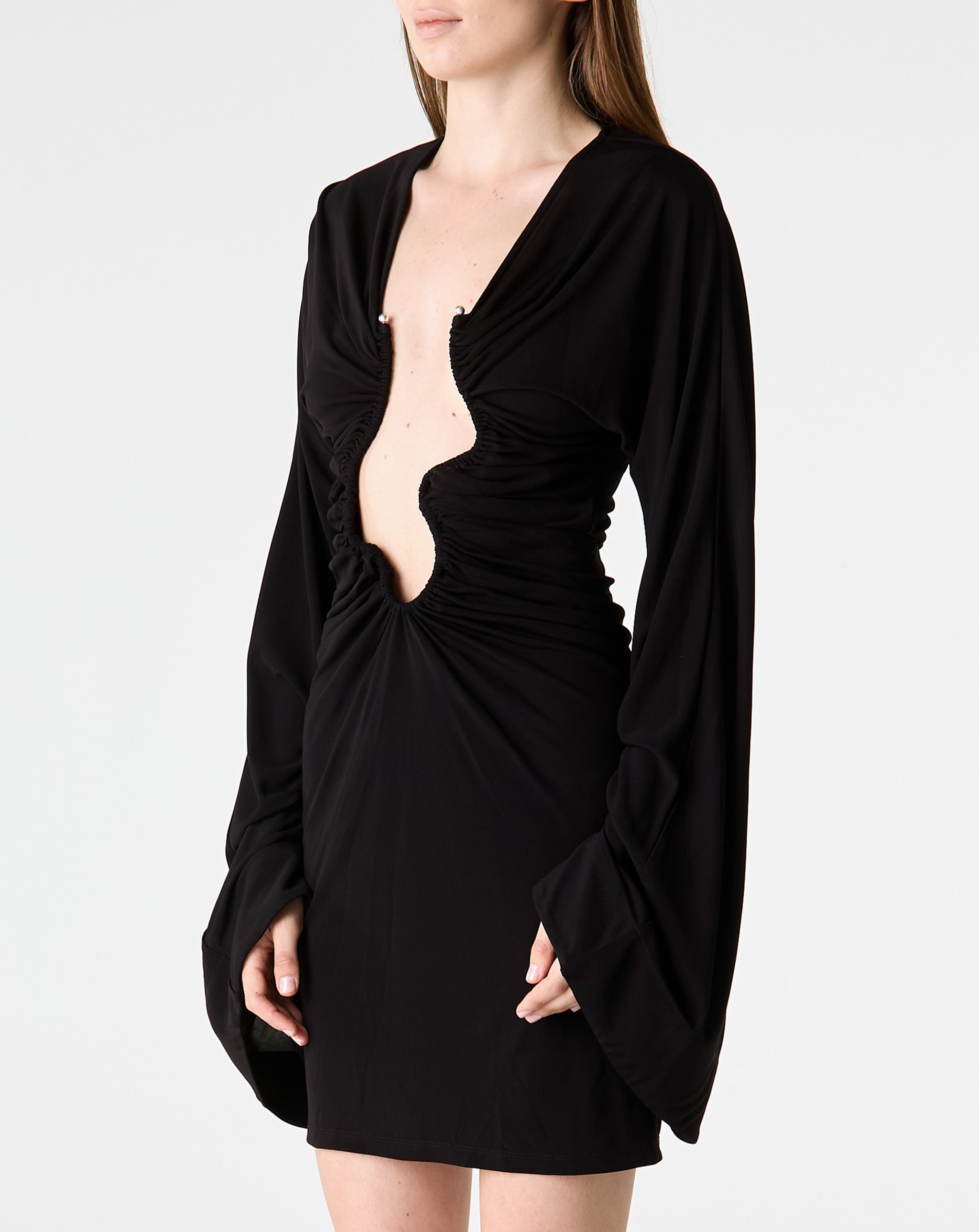 Salacia Ruched L/S Mini Dress