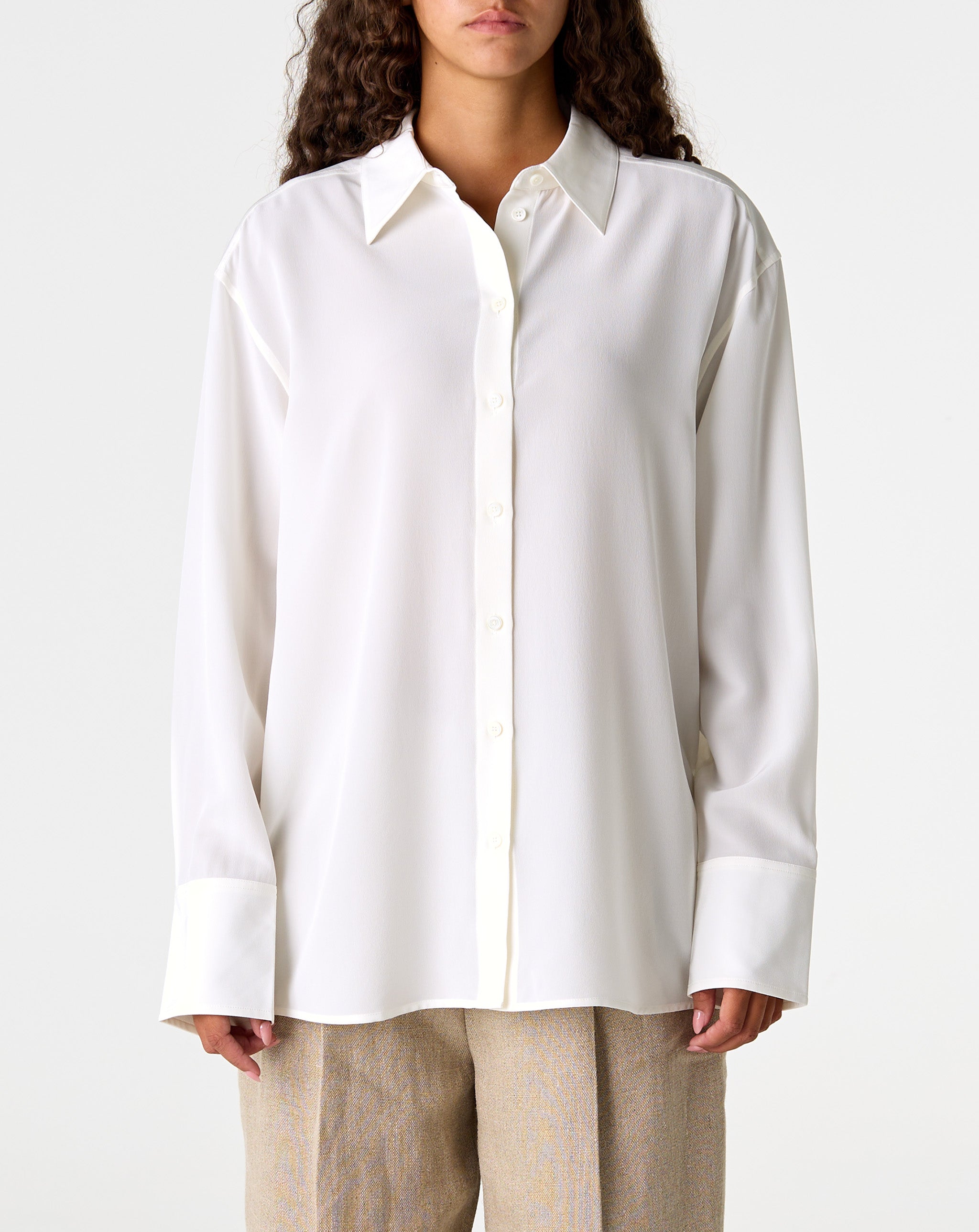 Silk Crepe Shirt
