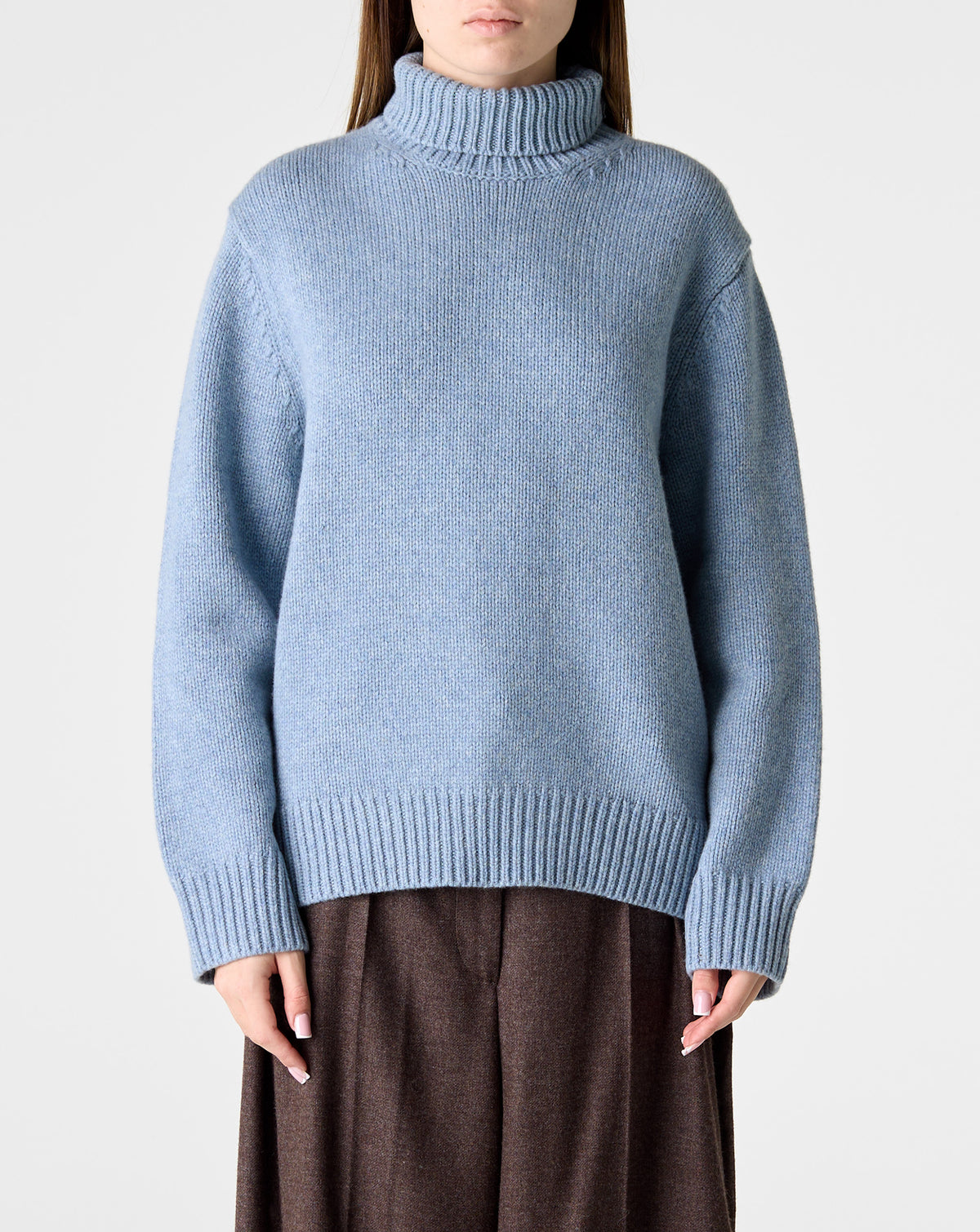 Oversized Lambswool Turtleneck