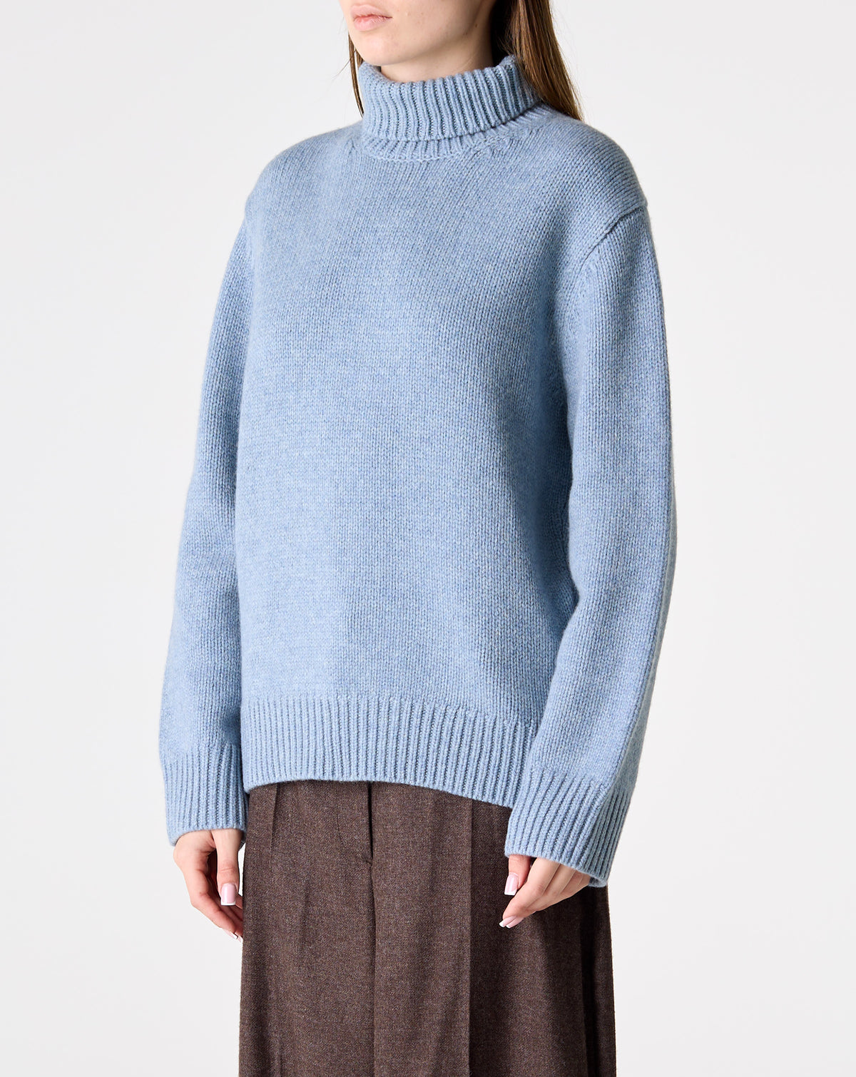 Oversized Lambswool Turtleneck