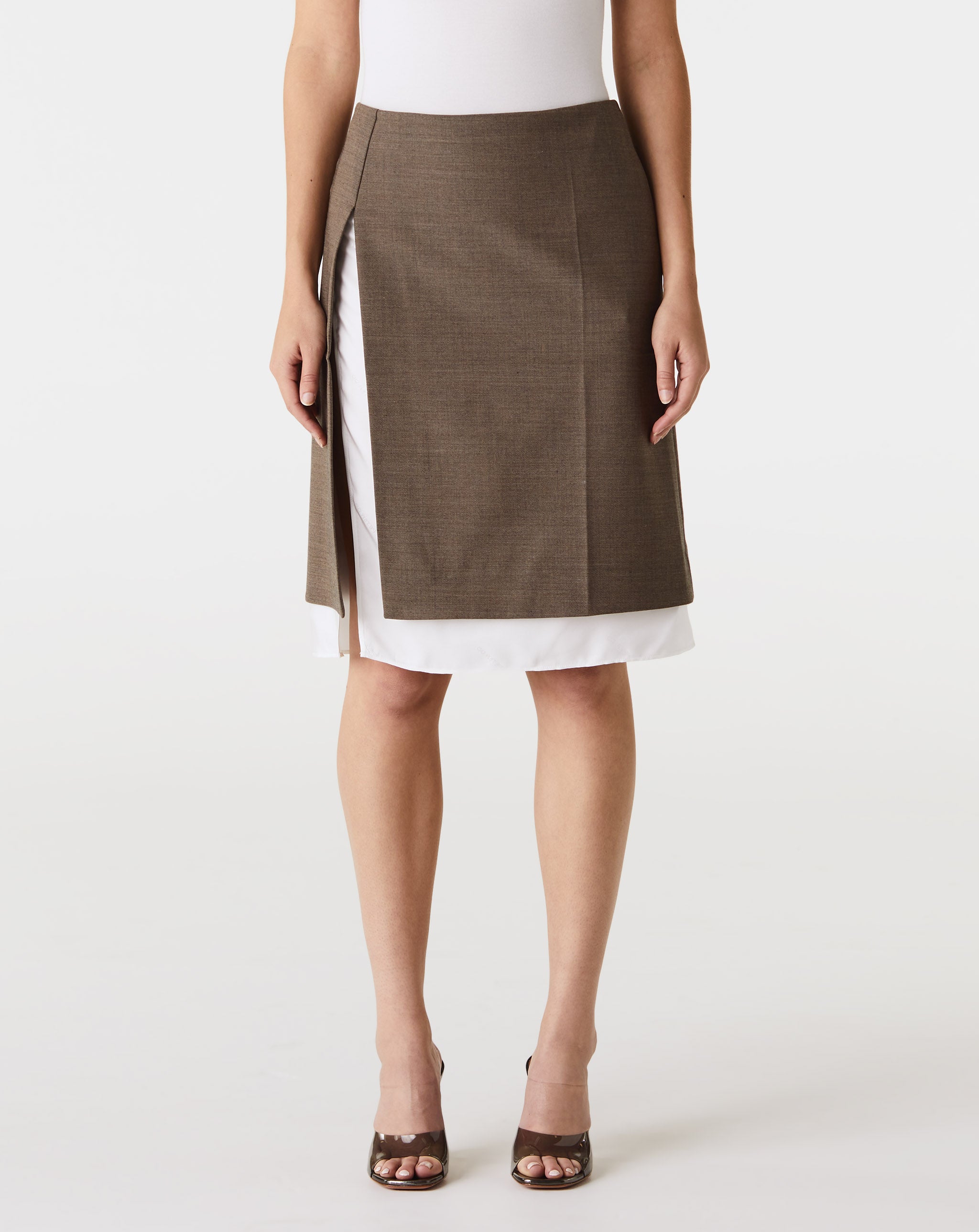 Side Slit Pencil Skirt