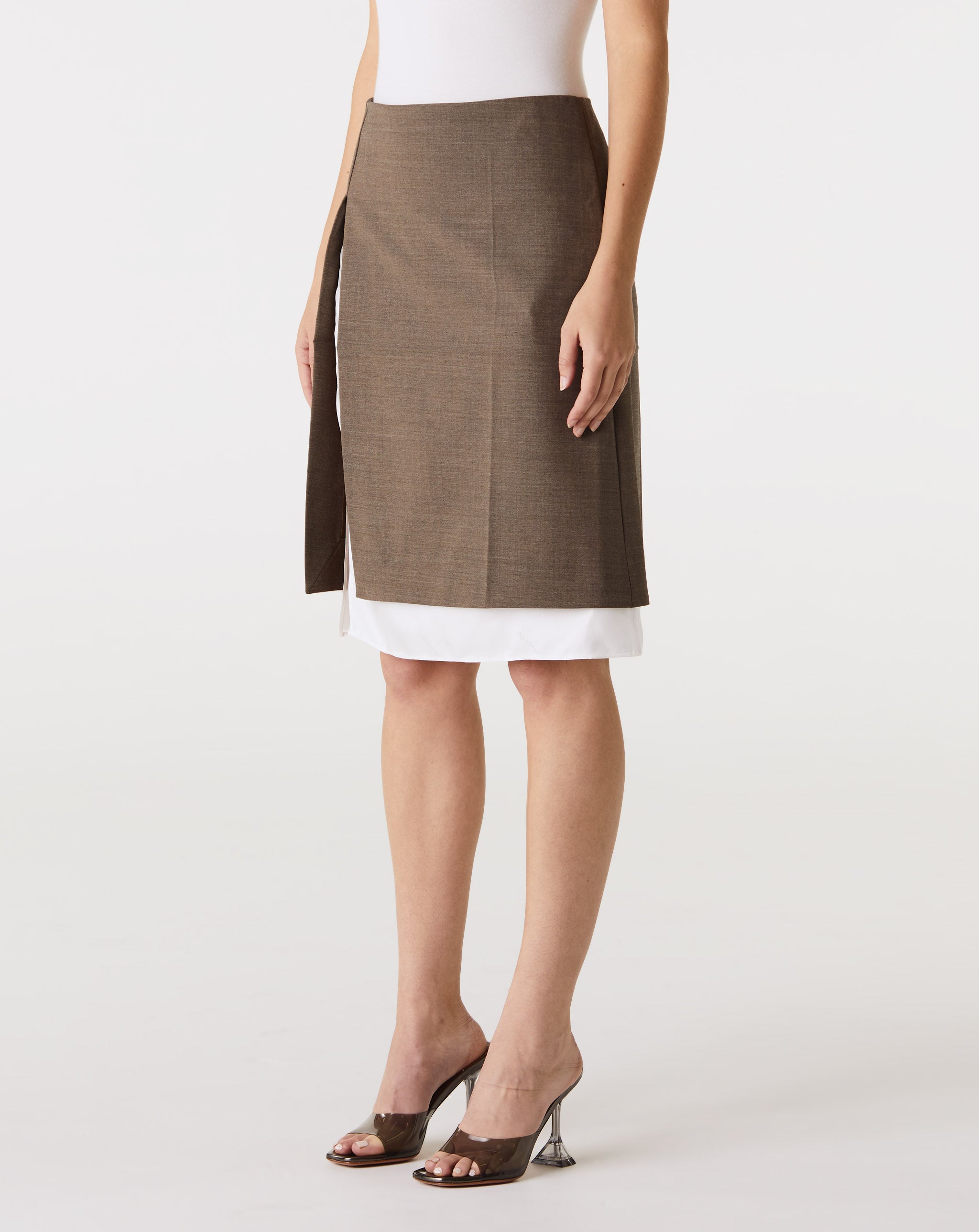Side Slit Pencil Skirt