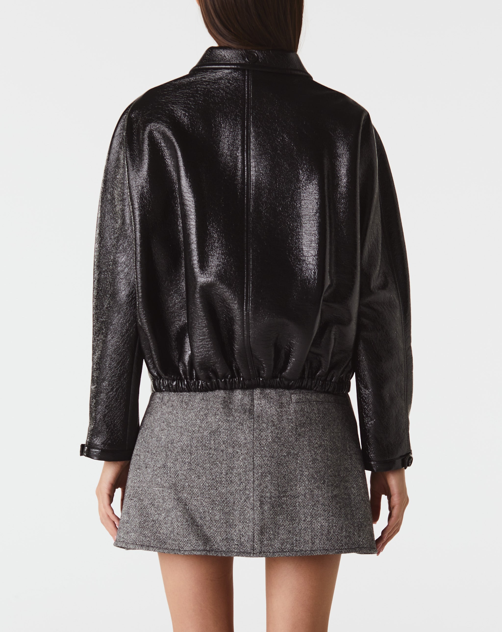 Vinyl Zipped Bomber